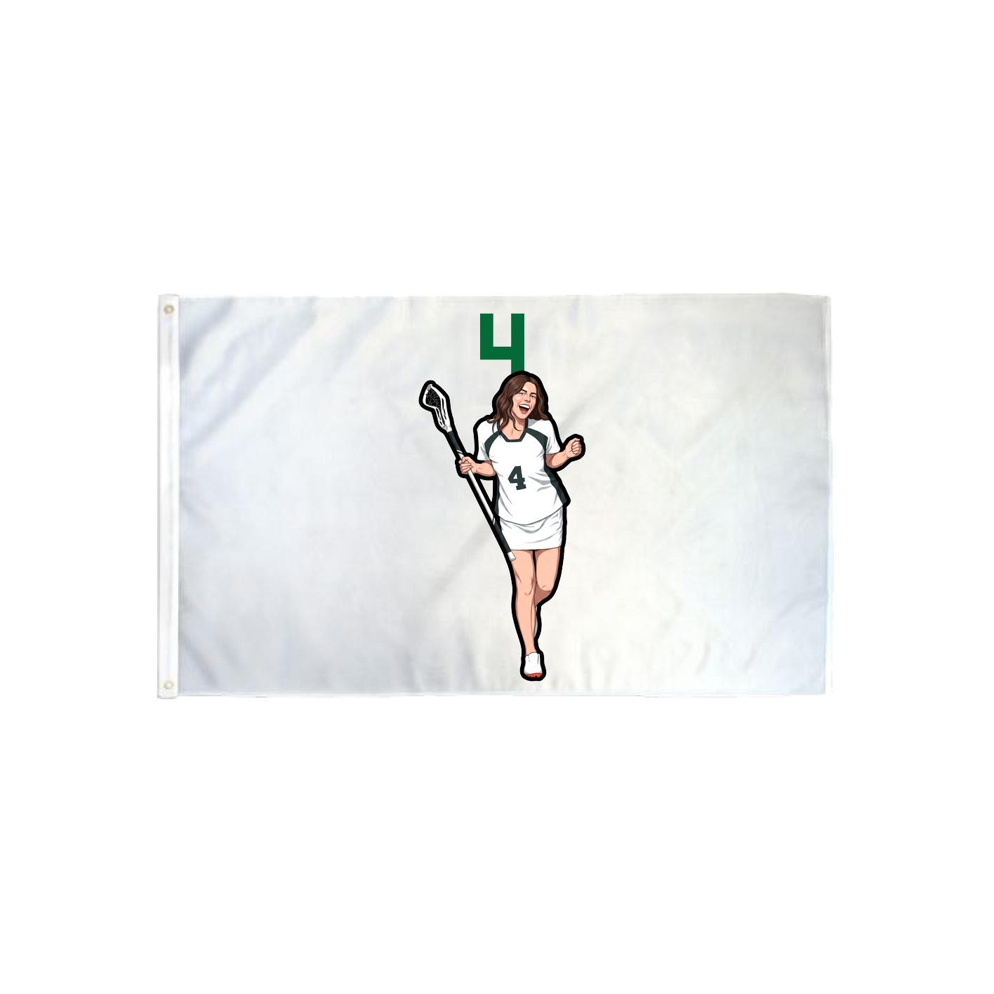 3x5 Flag — Number Top in Classic