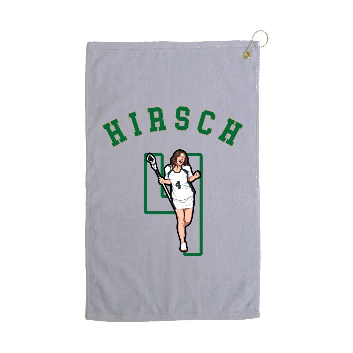 Golf Towel — Shirsey Arch in Grey