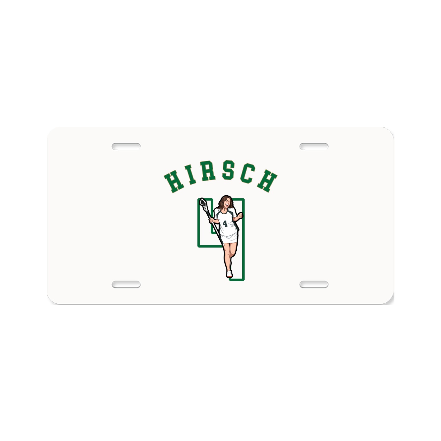 License Plate — Shirsey Arch in Classic
