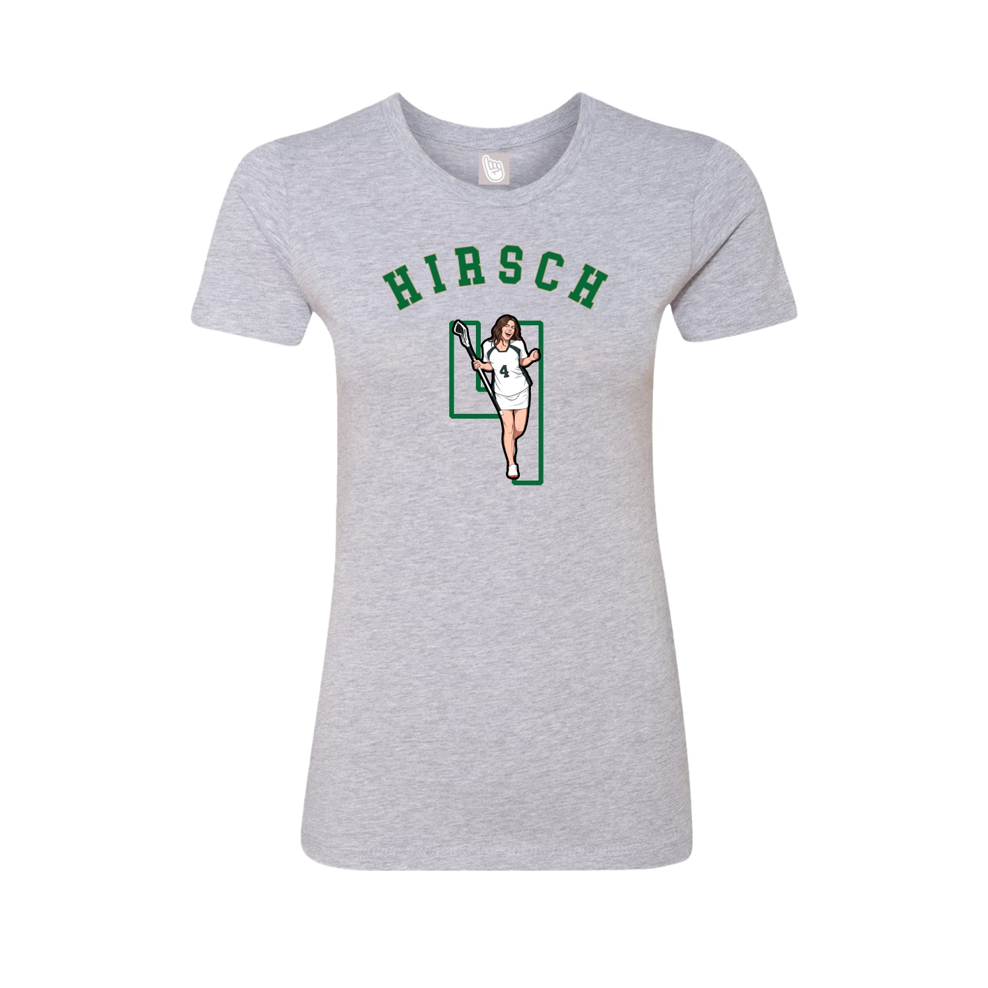 Womens Tee — Shirsey Arch in Grey