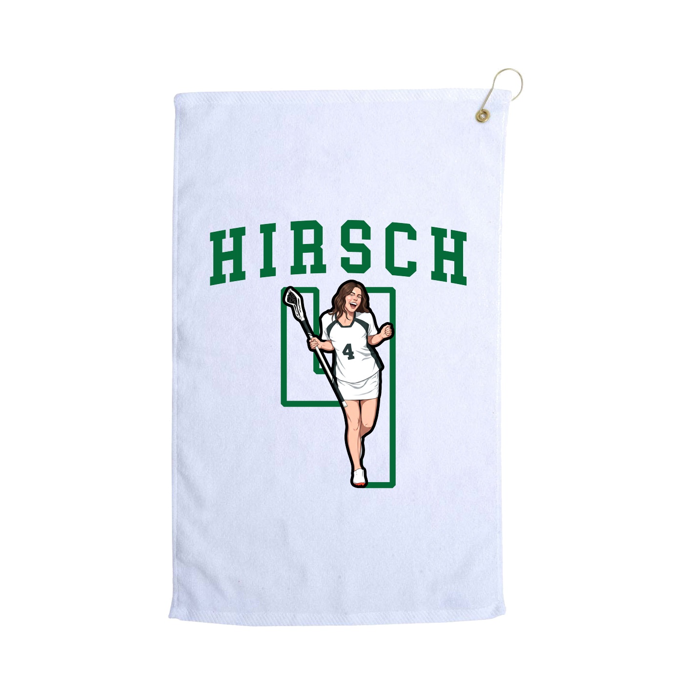 Golf Towel — Shirsey in White