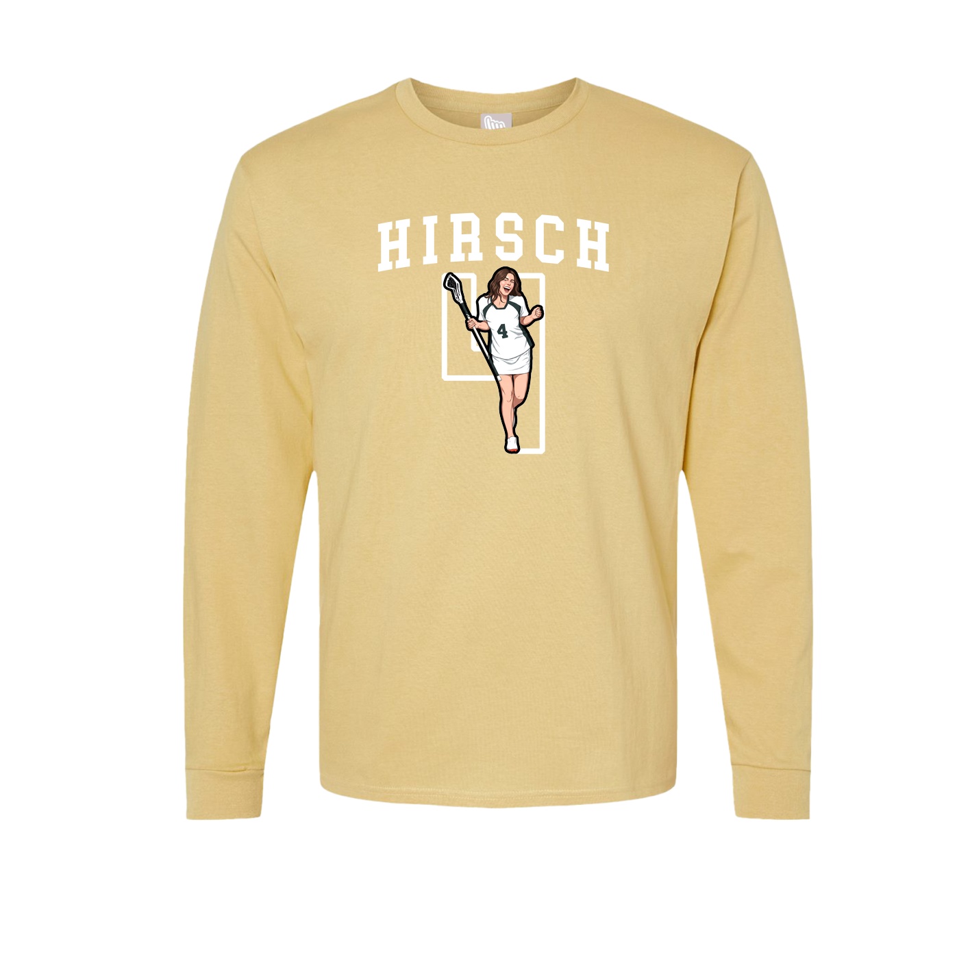Long Sleeve Tee — Shirsey in Vegas Gold