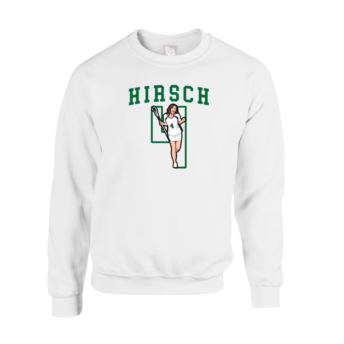 Fleece Crew — Shirsey in White