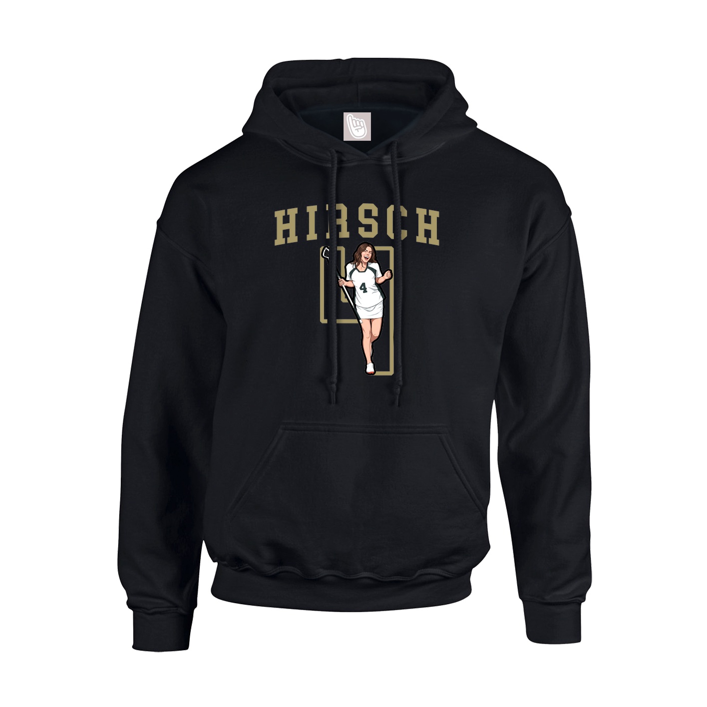 Youth Hoodie — Shirsey in Black