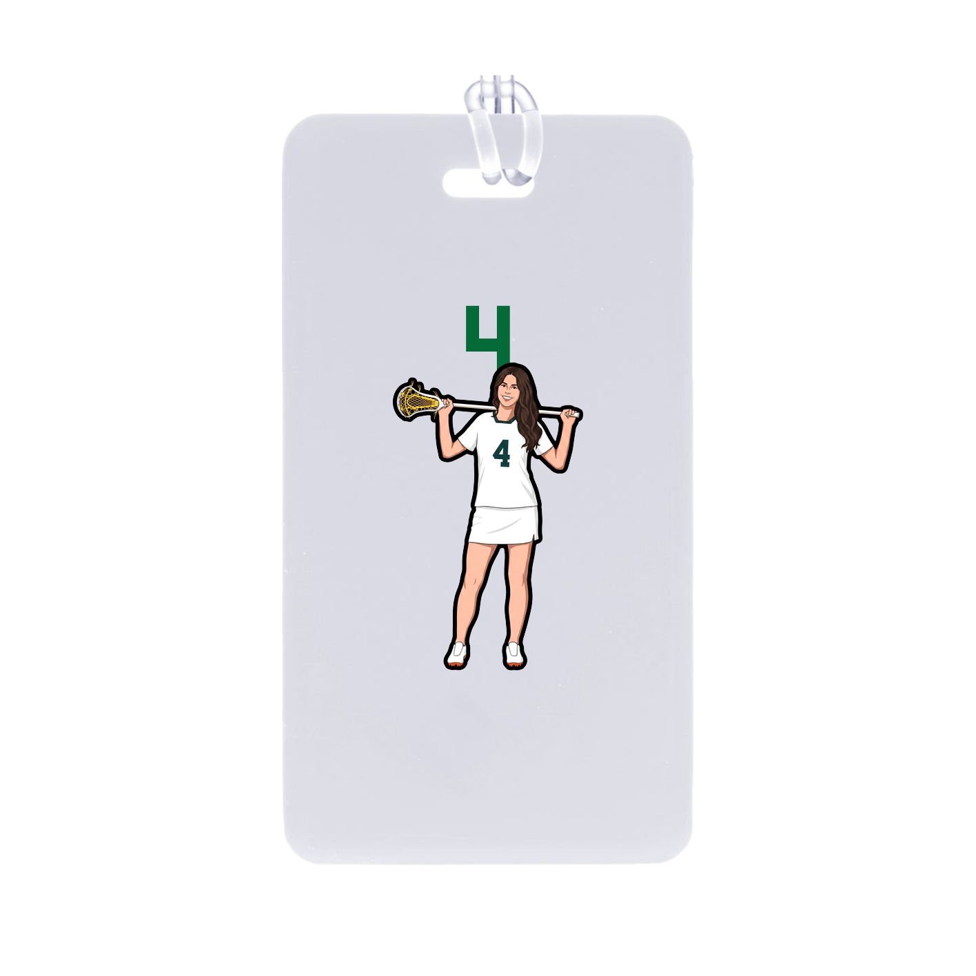 Bag Tag — Number Top in Classic