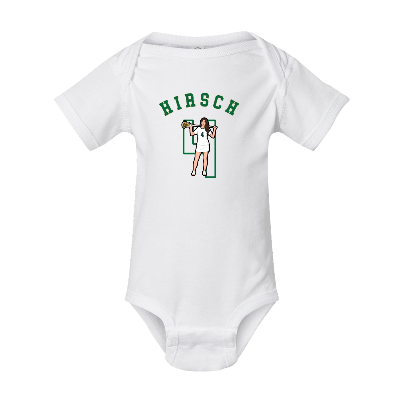 Baby Onesie — Shirsey Arch in White