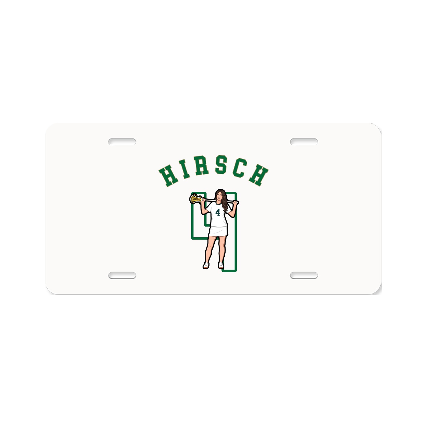 License Plate — Shirsey Arch in Classic