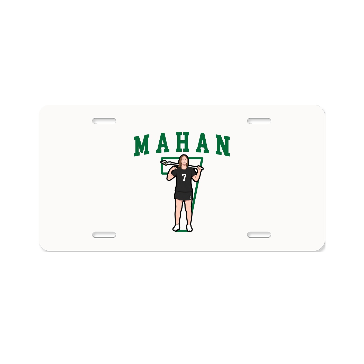 License Plate — Shirsey in Classic