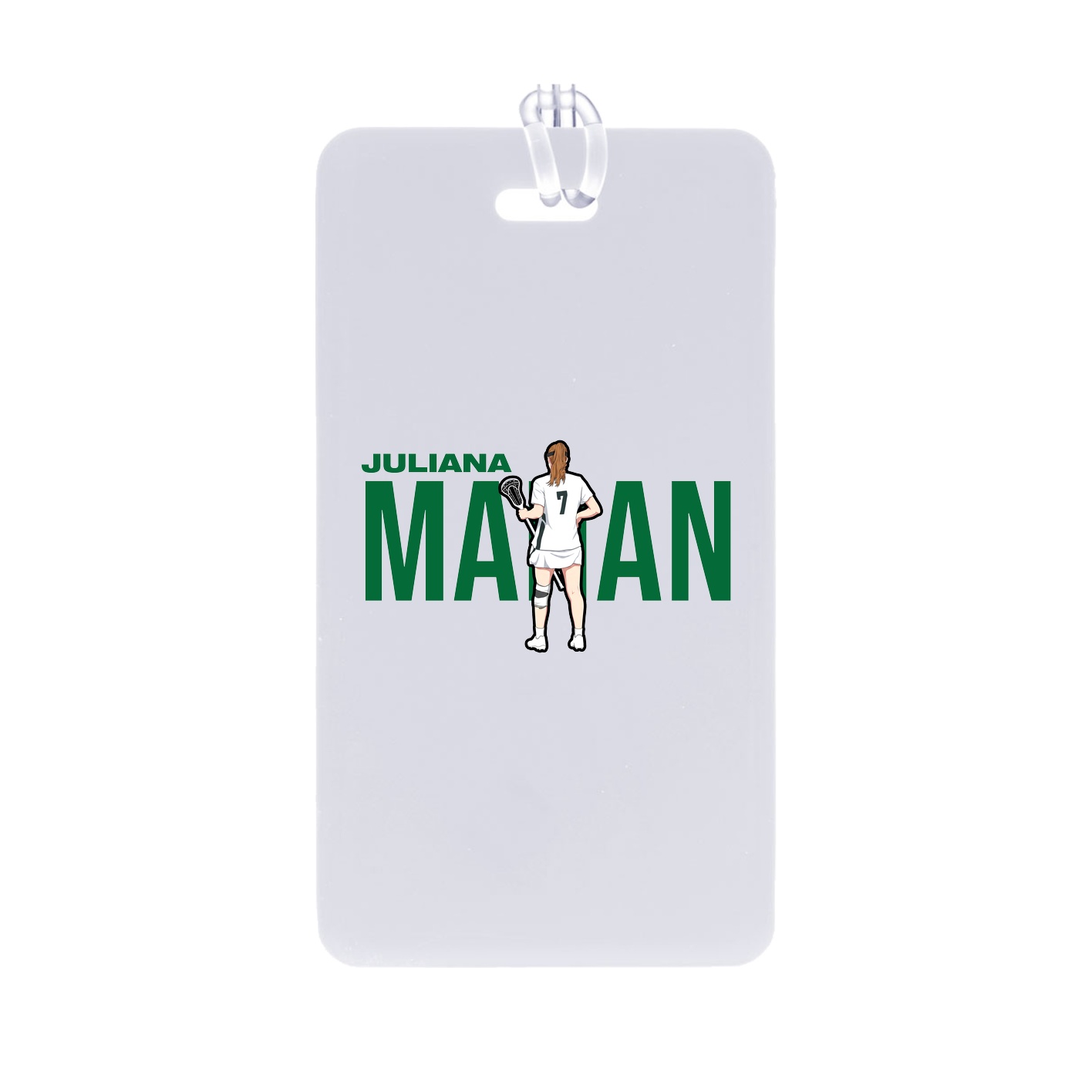 Bag Tag — Player Name in Classic