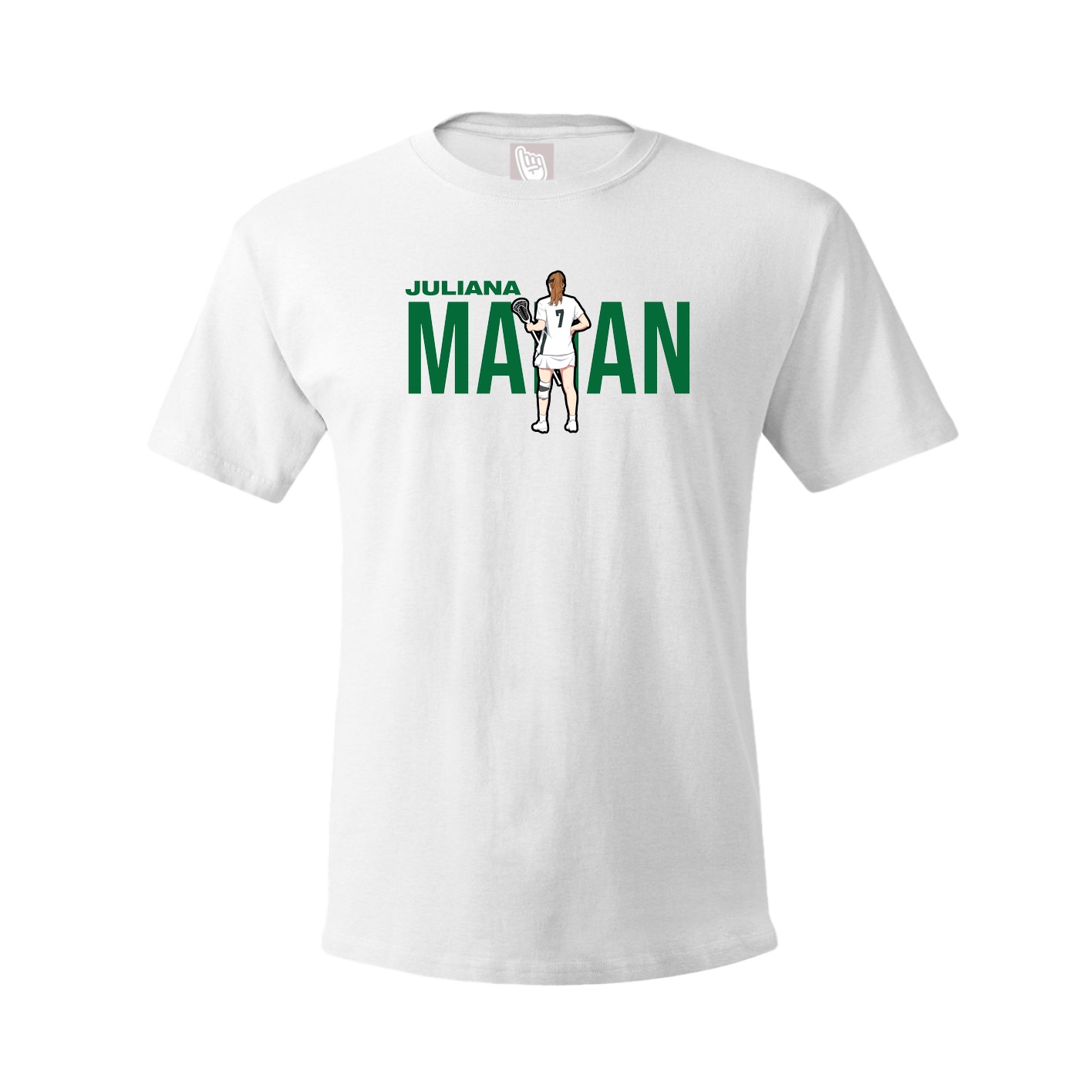 Youth Tee — Player Name in White