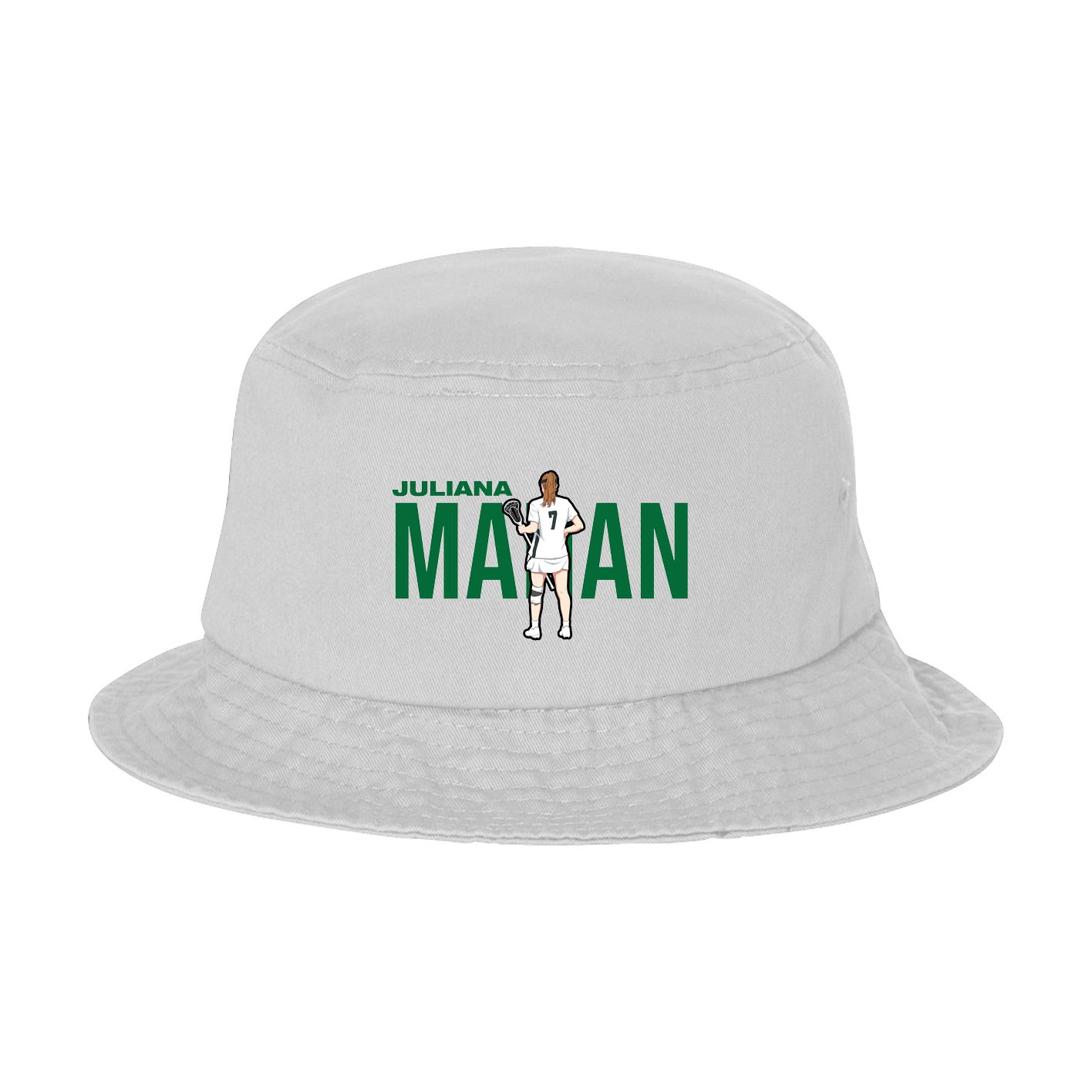 Bucket Cap — Player Name in White