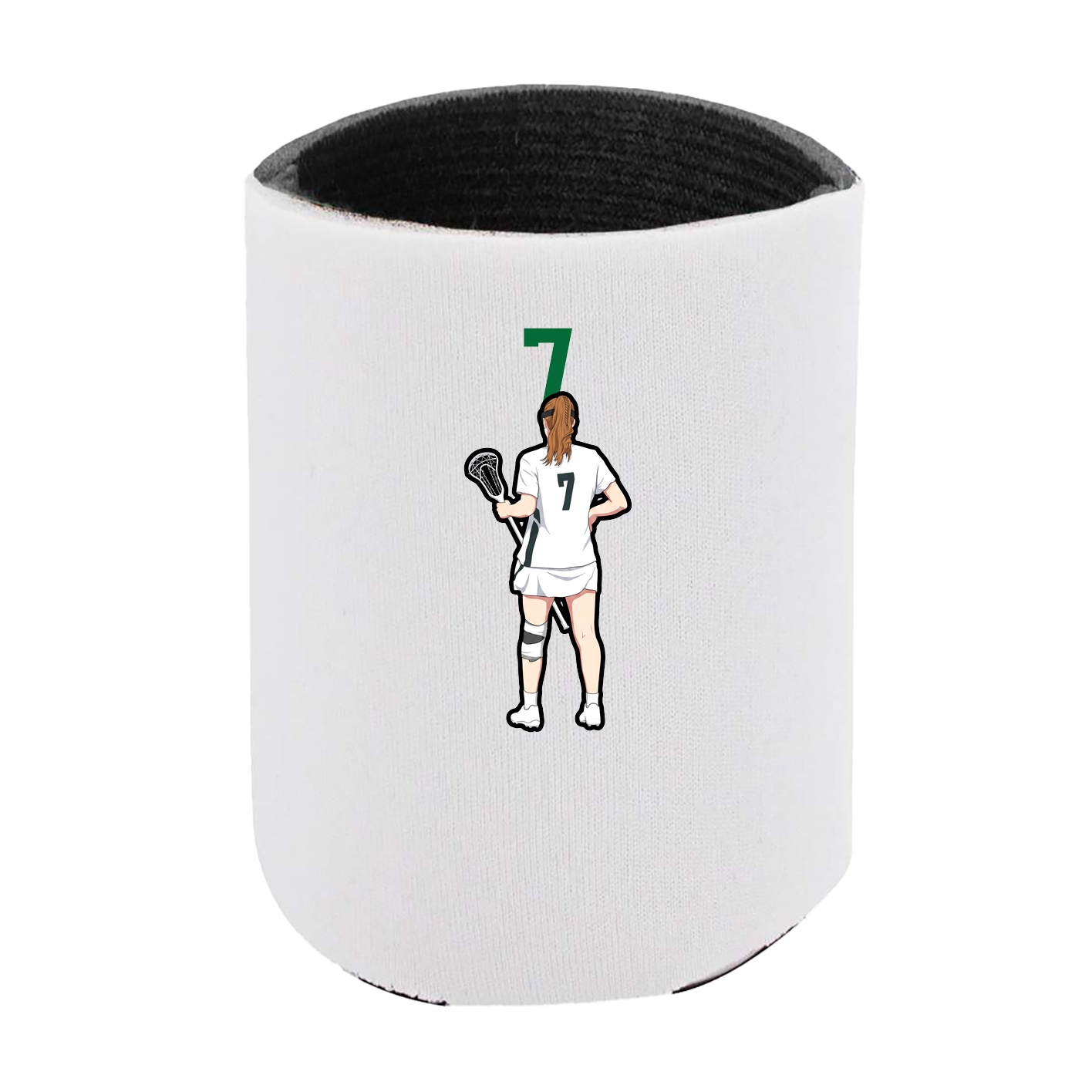 Can Holder — Number Top in White