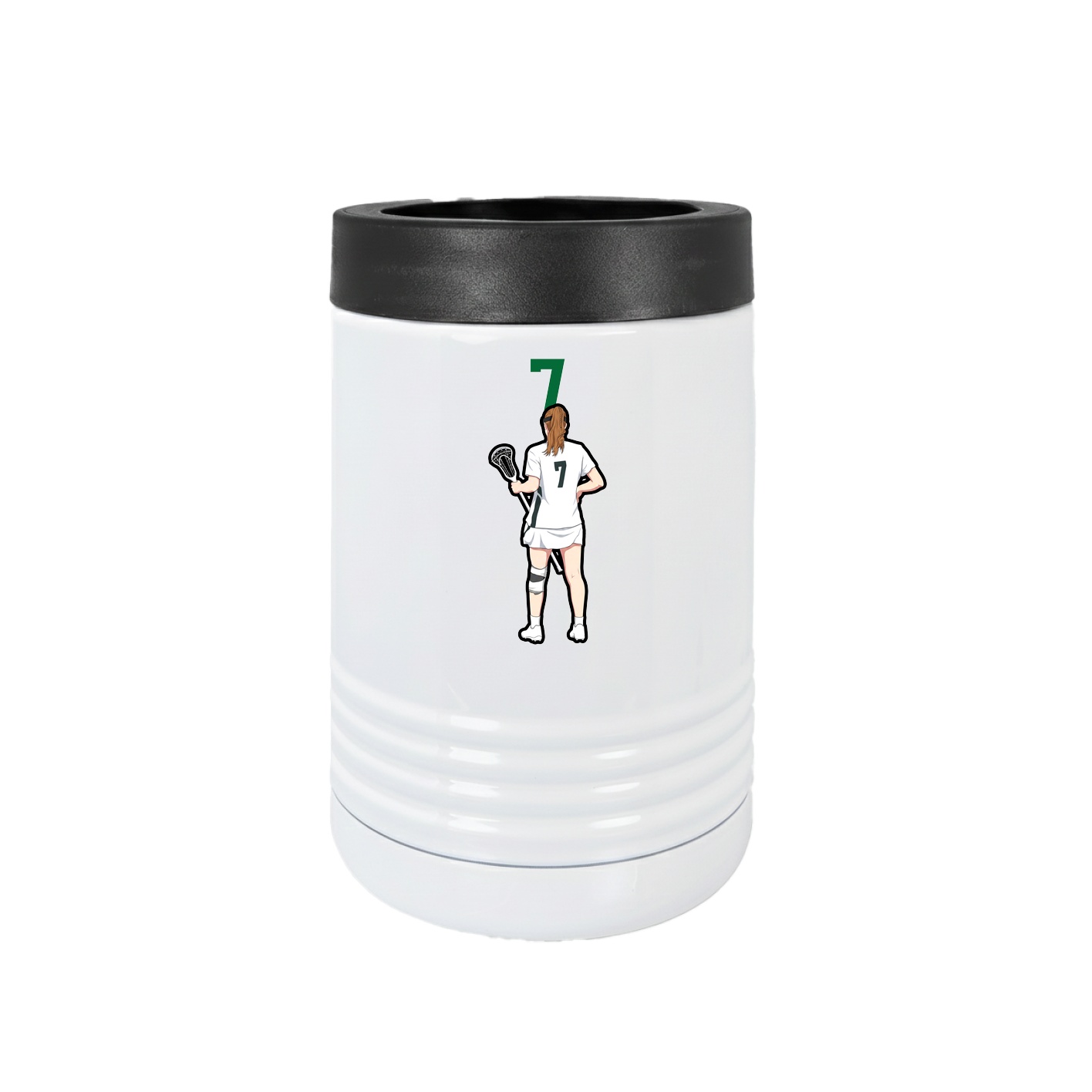 Beverage Holder — Number Top in White