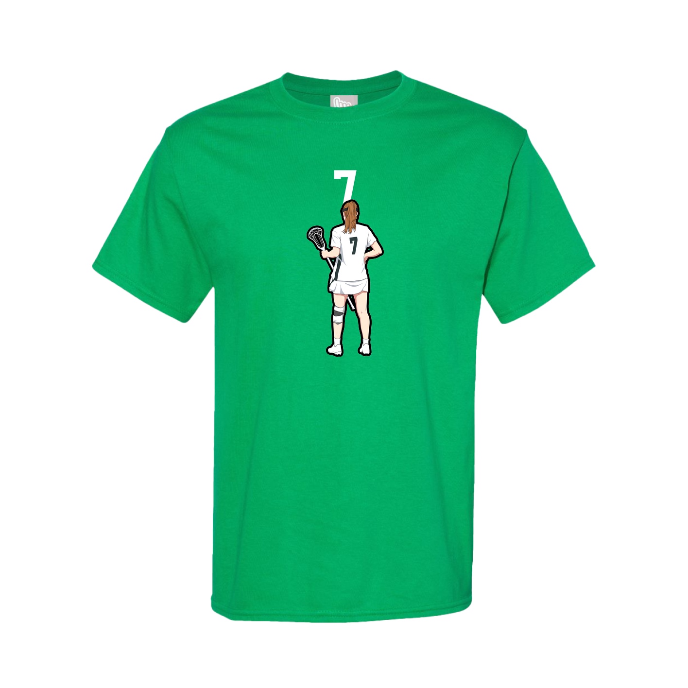 Tee — Number Top in Green