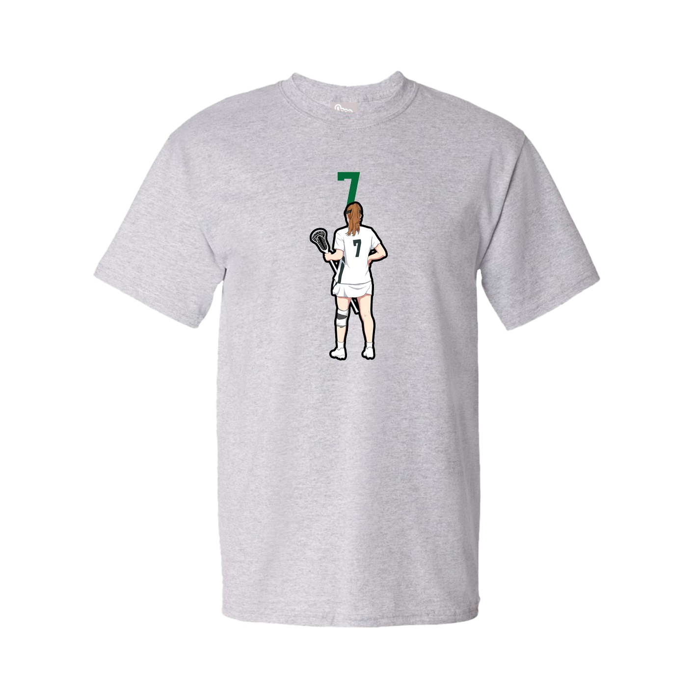 Tee — Number Top in Grey