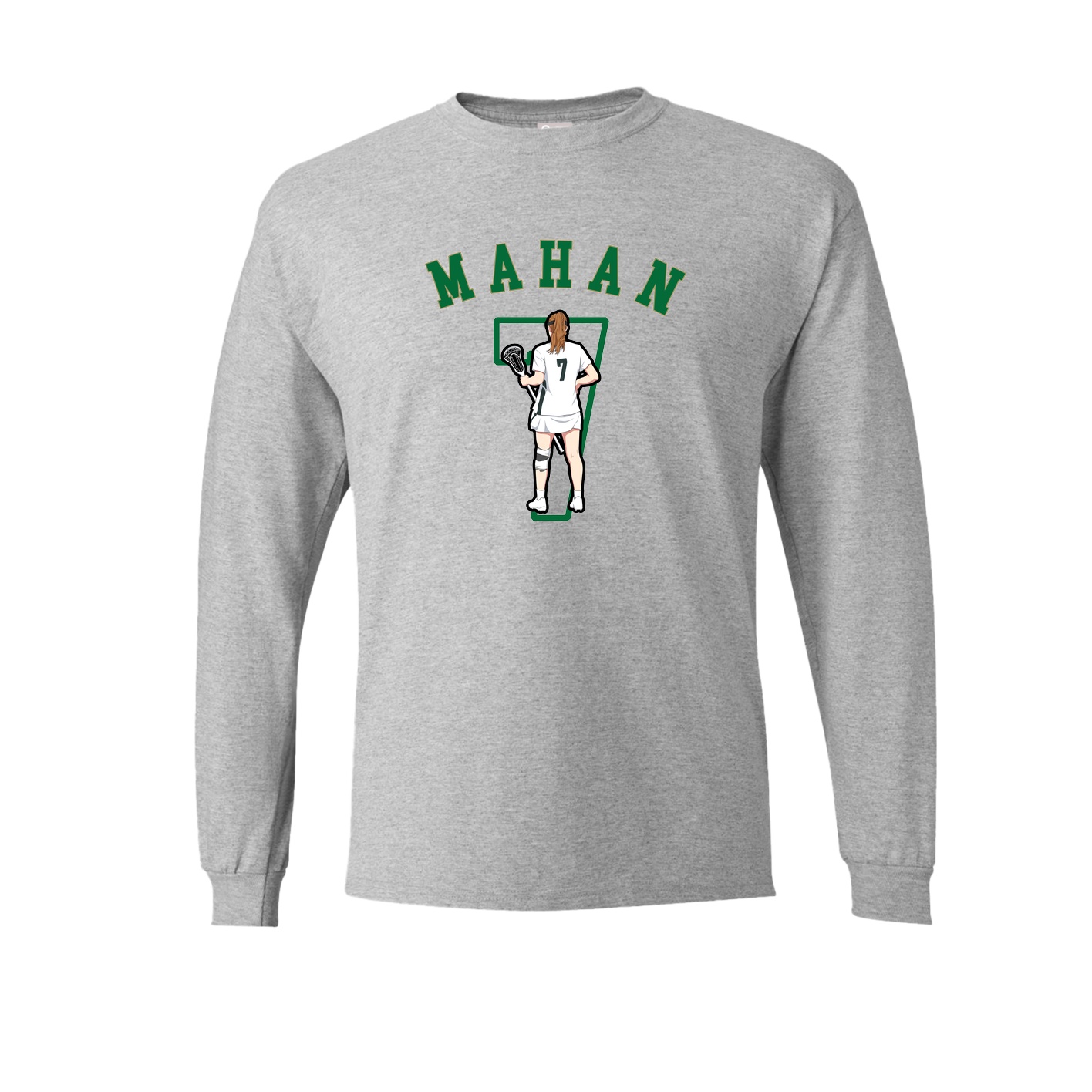Long Sleeve Tee — Shirsey Arch in Grey