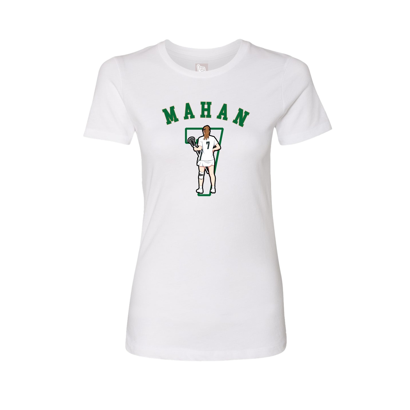 Womens Tee — Shirsey Arch in White