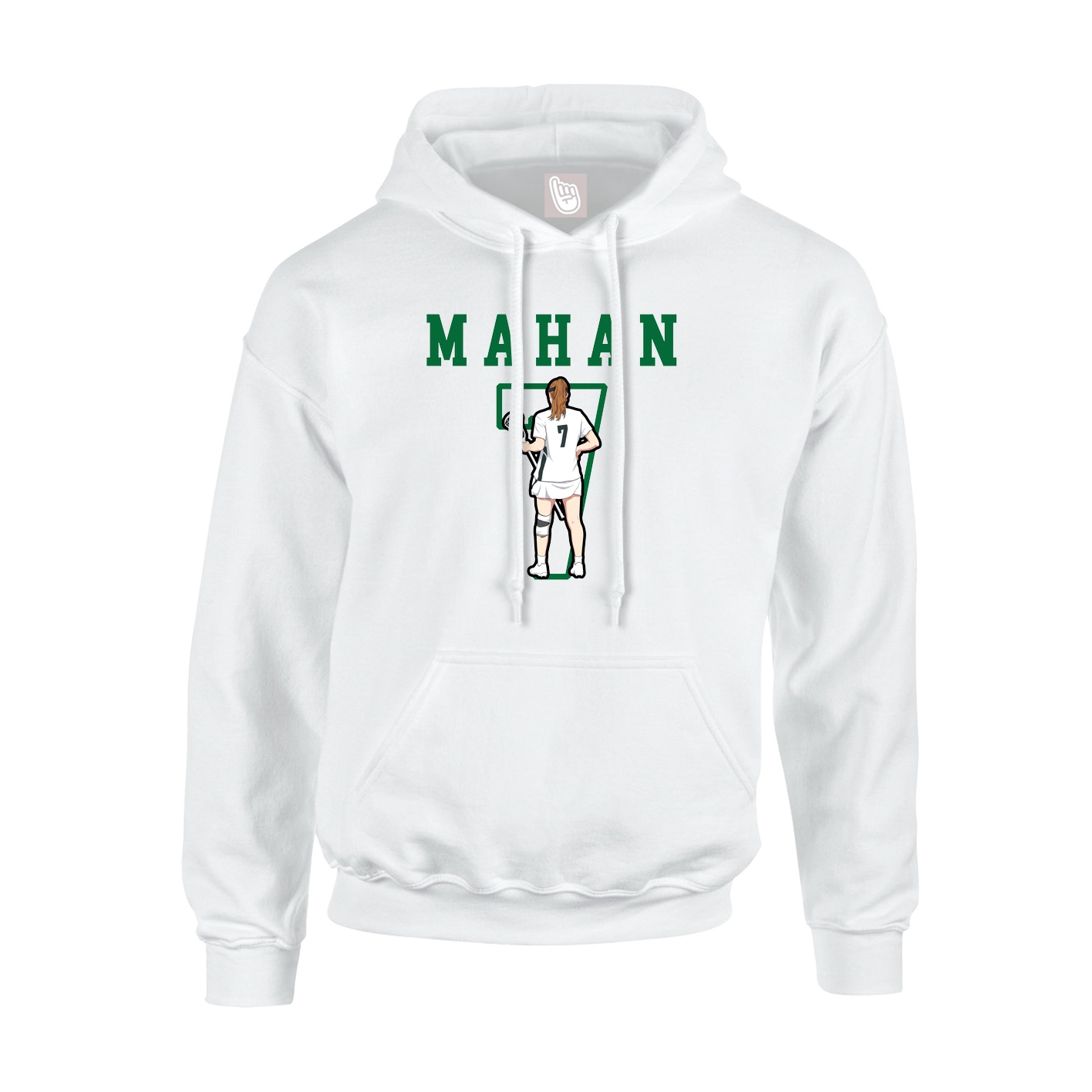 Youth Hoodie — Shirsey in White