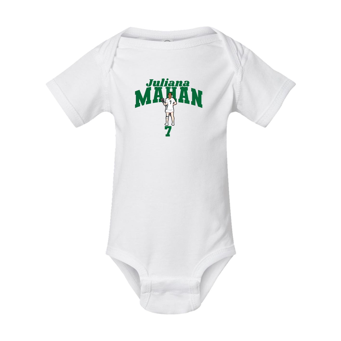 Baby Onesie — Signature Arch in White
