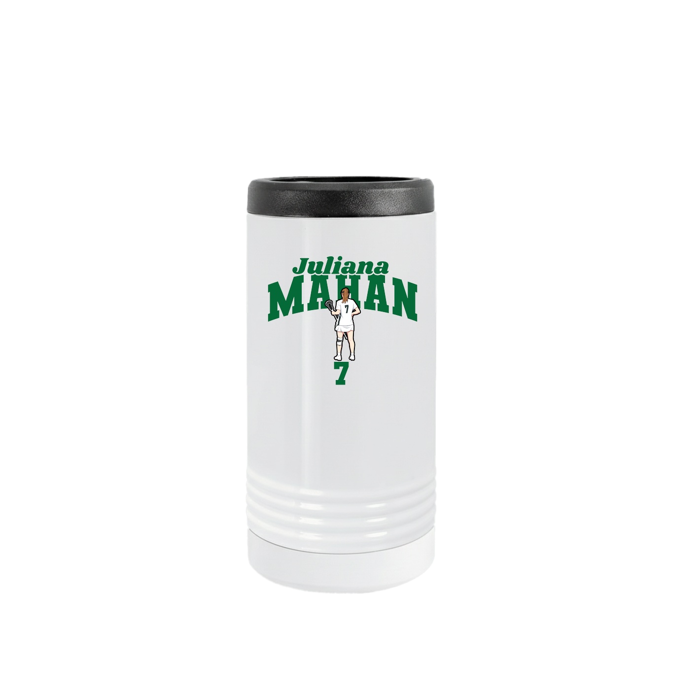 Slim Beverage Holder — Signature Arch in White