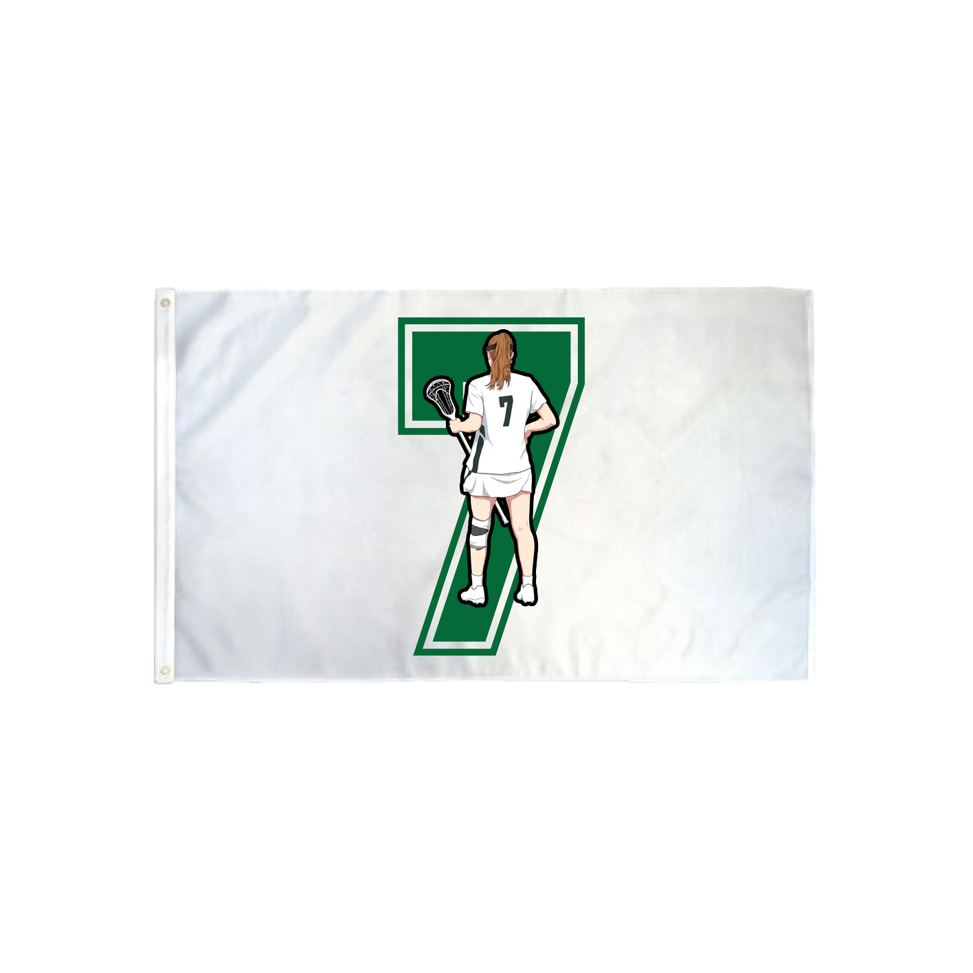 3x5 Flag — Number in Classic