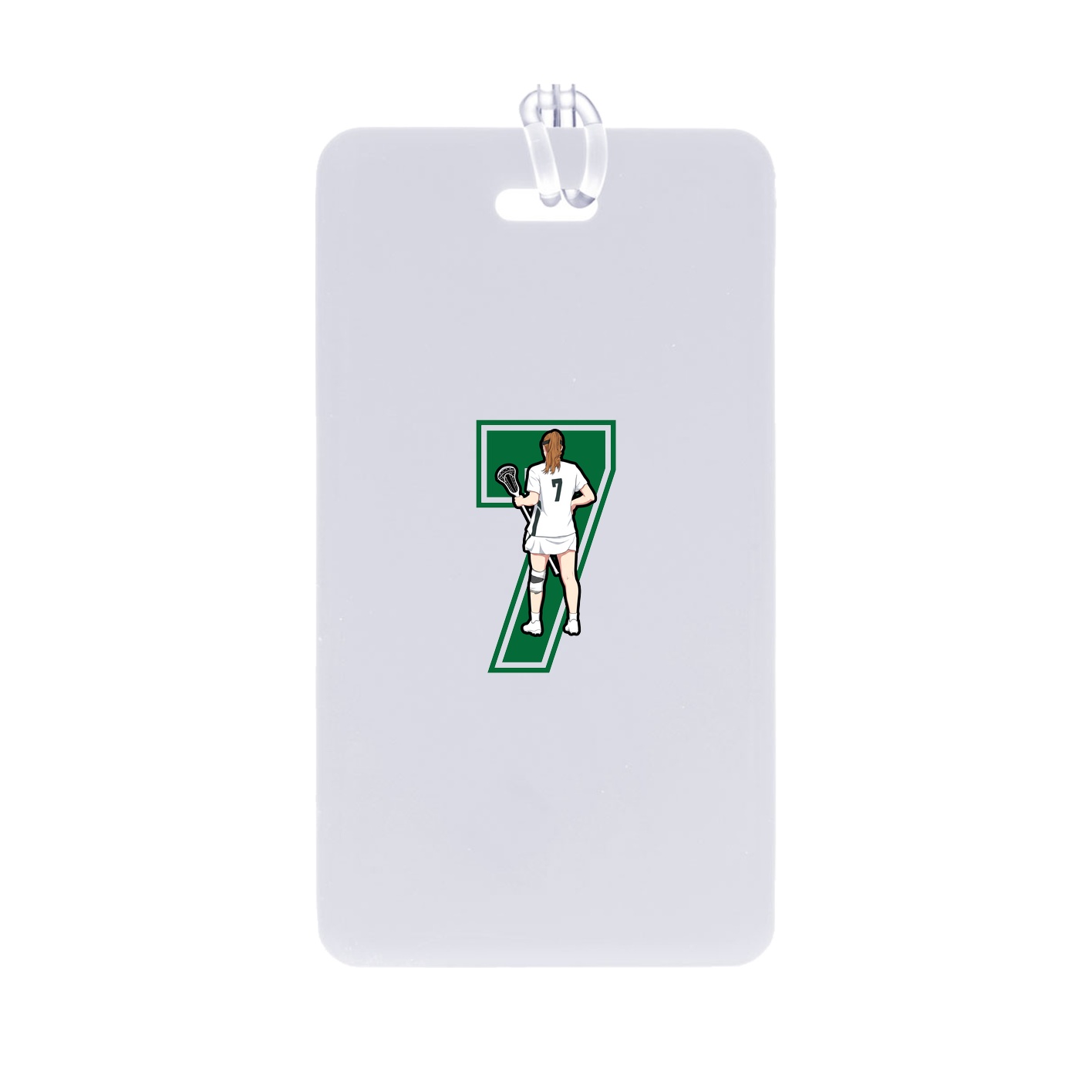 Bag Tag — Number in Classic
