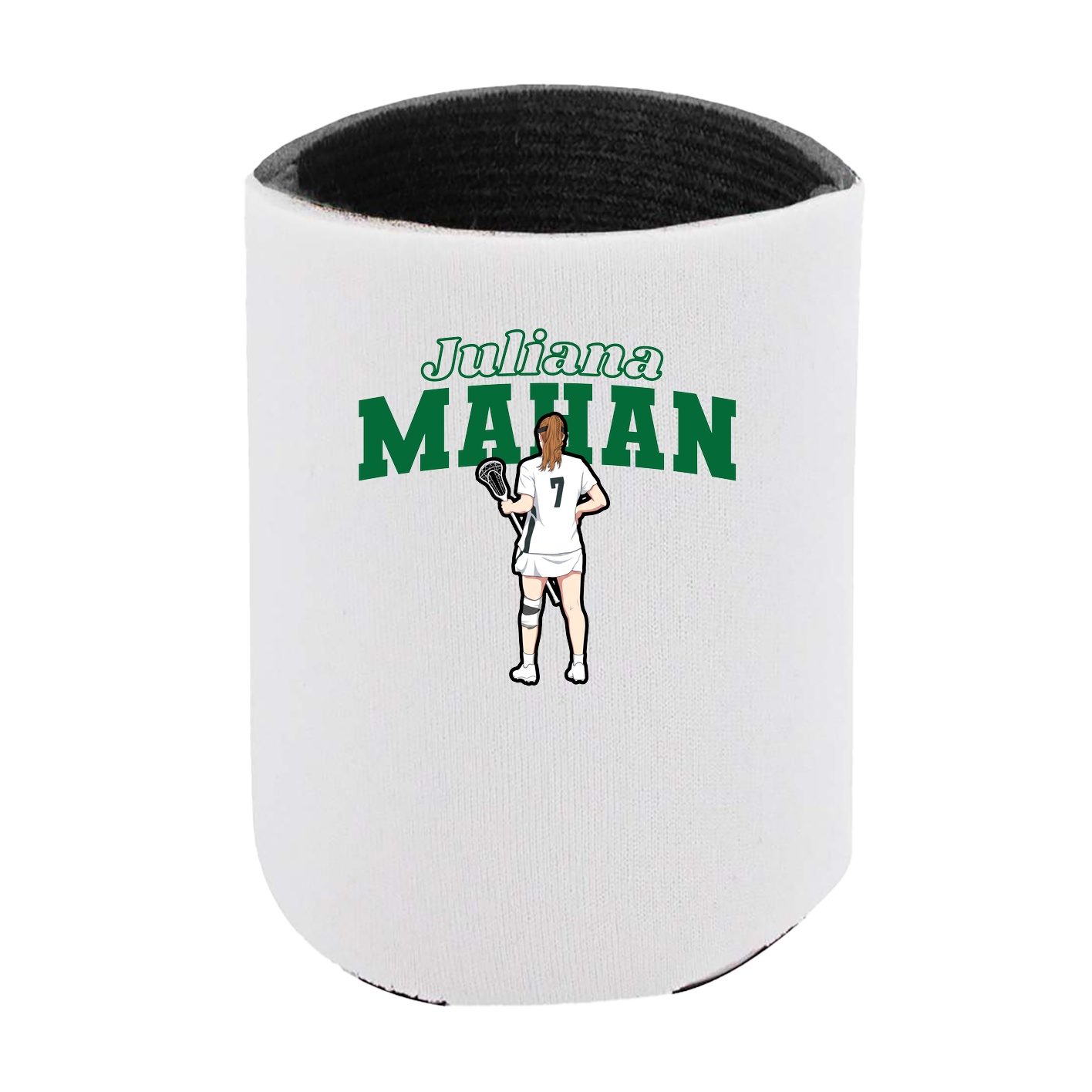 Can Holder — Name Arch in White