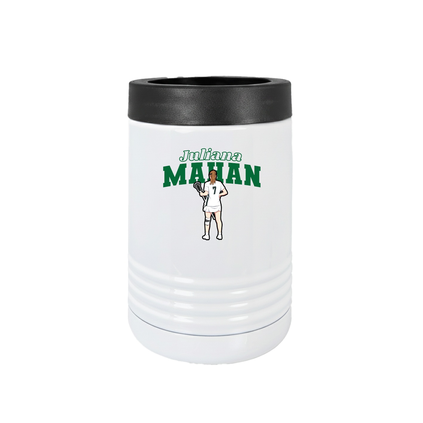 Beverage Holder — Name Arch in White