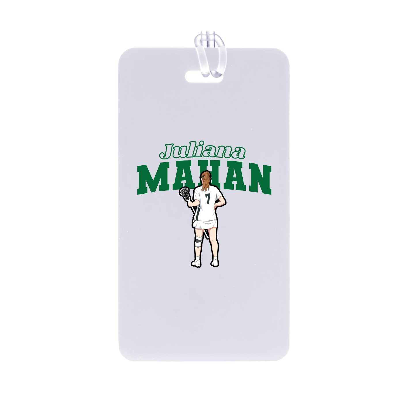Bag Tag — Name Arch in Classic