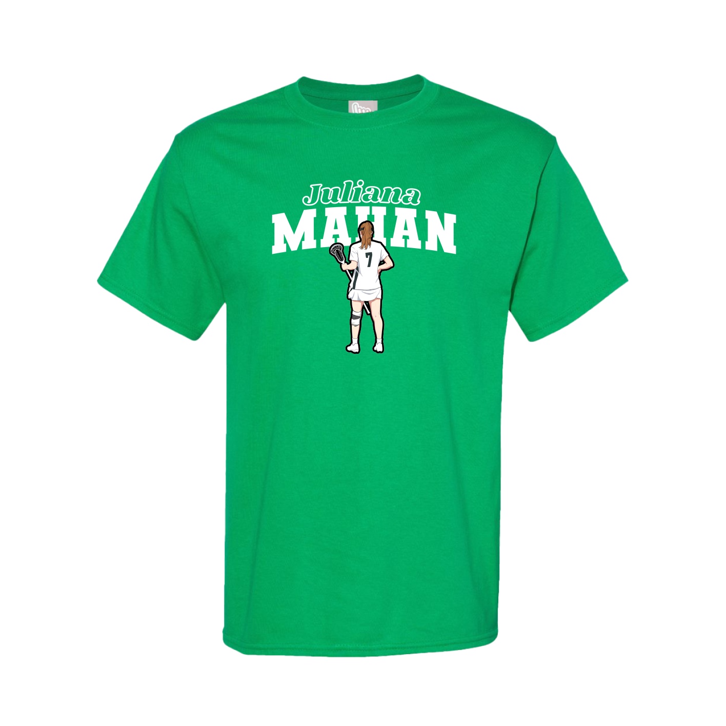 Tee — Name Arch in Green