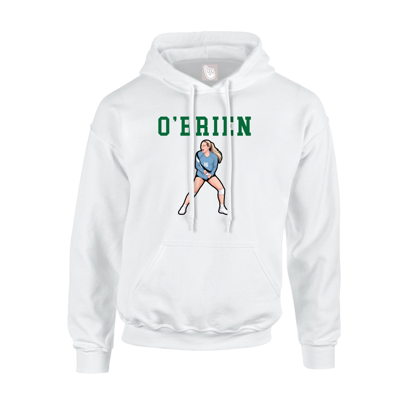 Youth Hoodie — Shirsey in White
