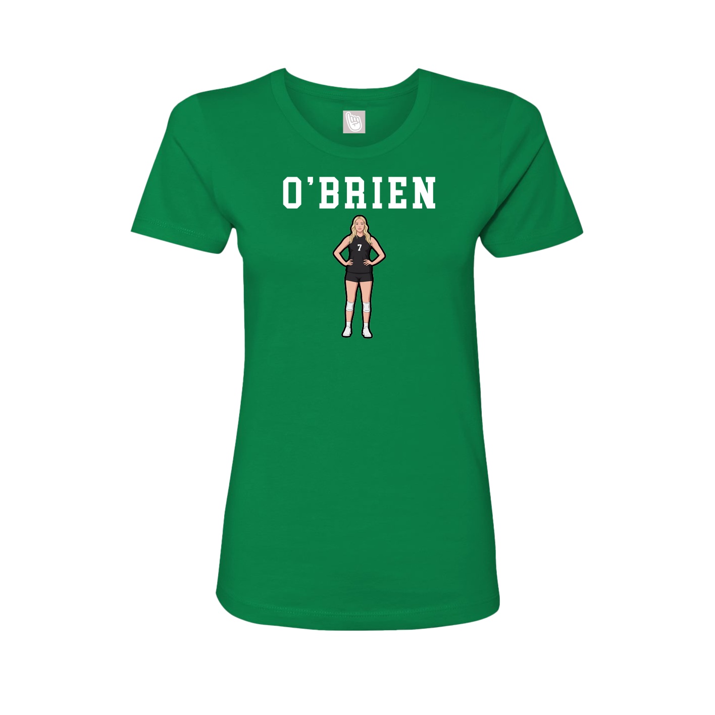 Fitted Women's Tee — Shirsey in Green