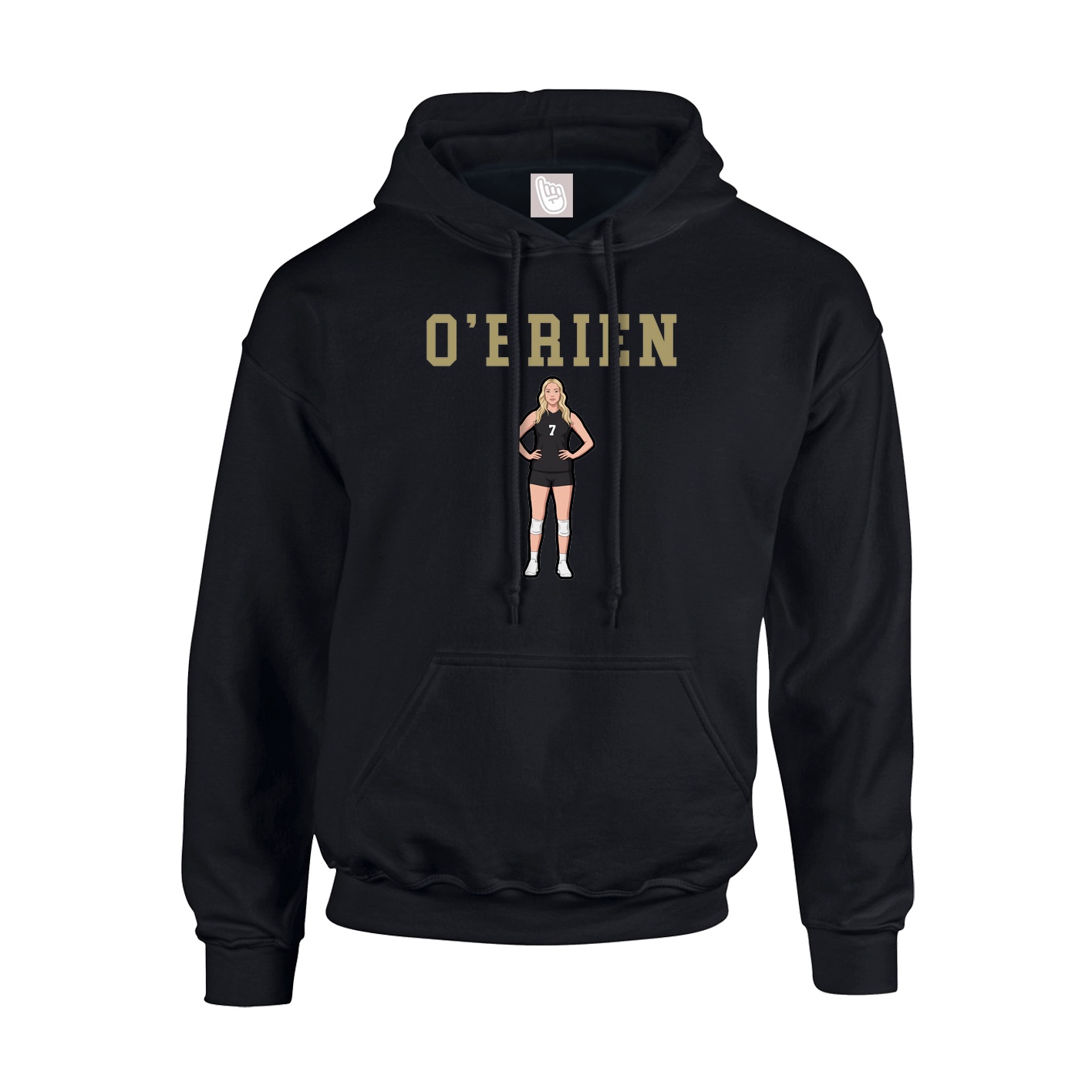 Youth Hoodie — Shirsey in Black