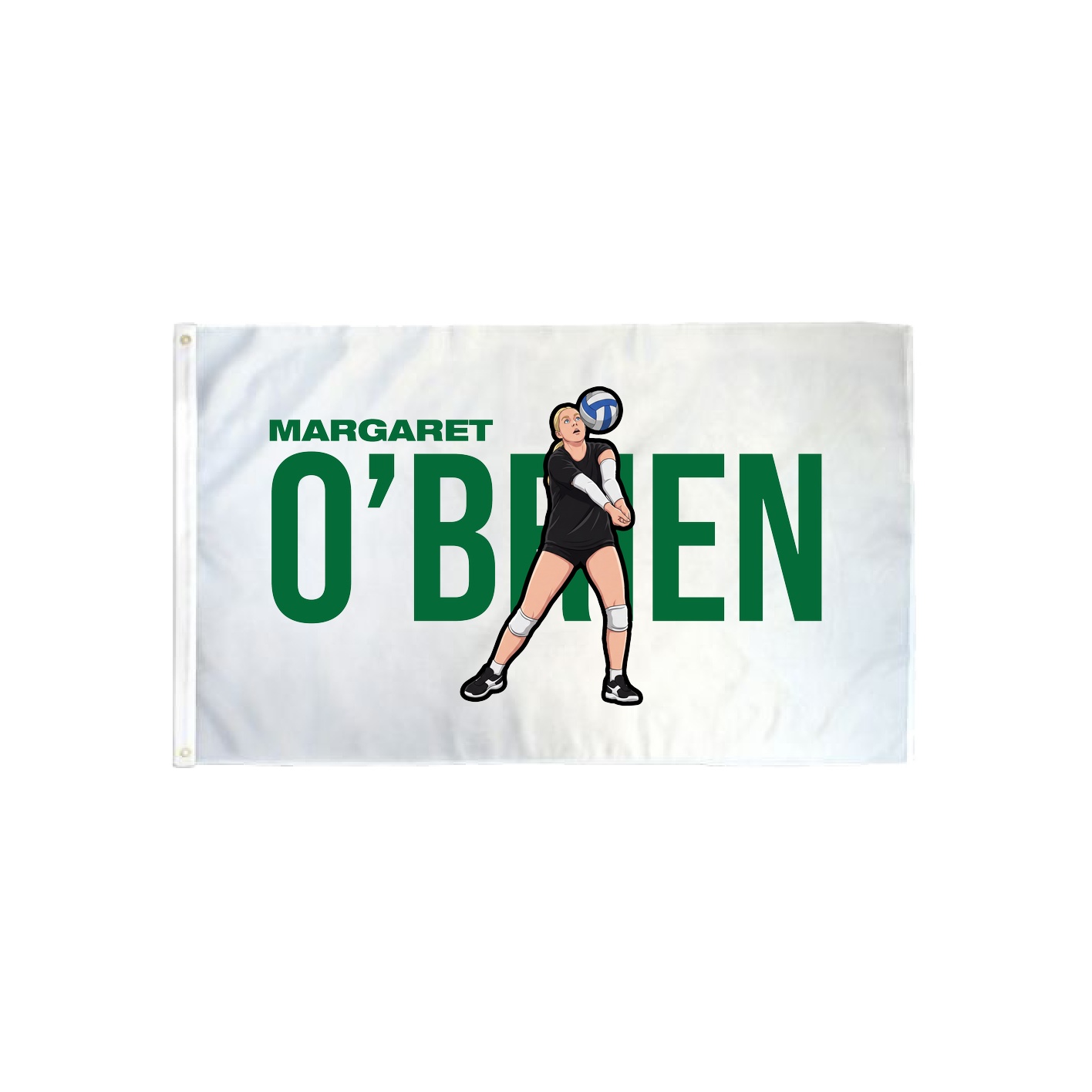 3x5 Flag — Player Name in Classic