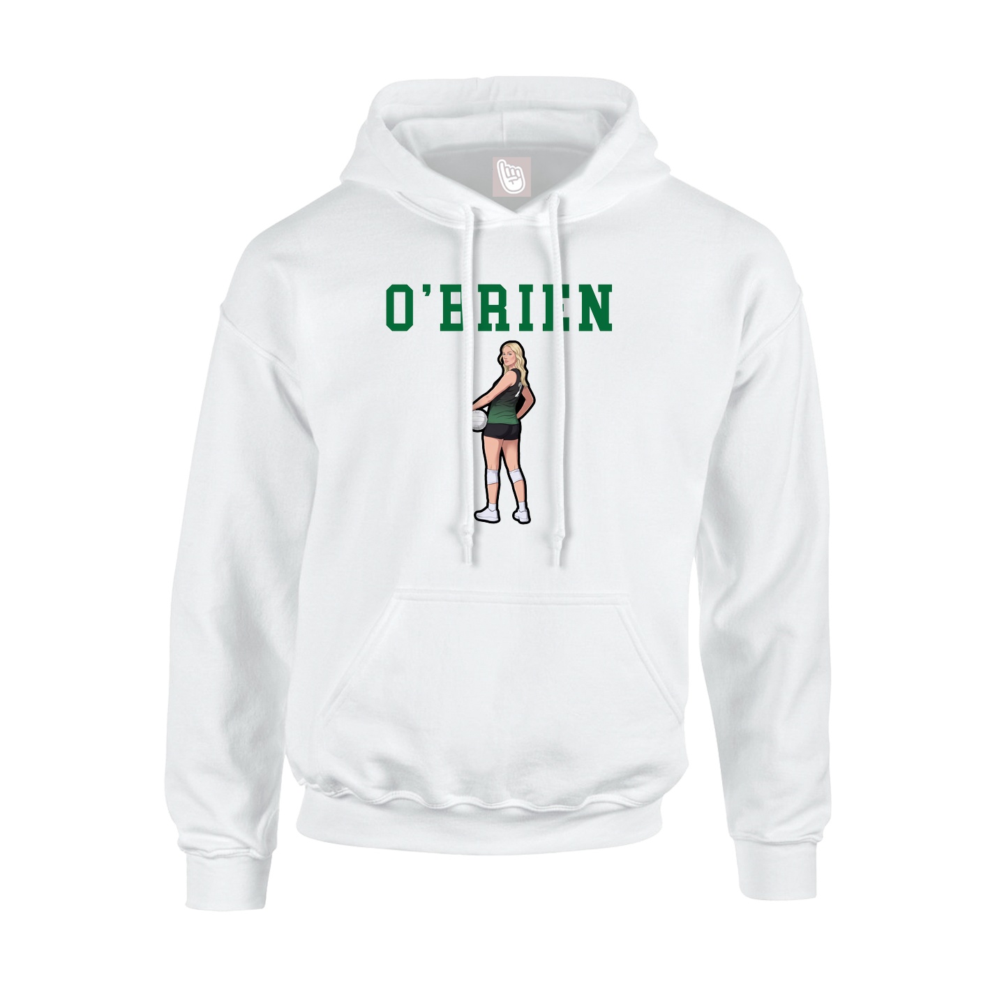 Youth Hoodie — Shirsey in White