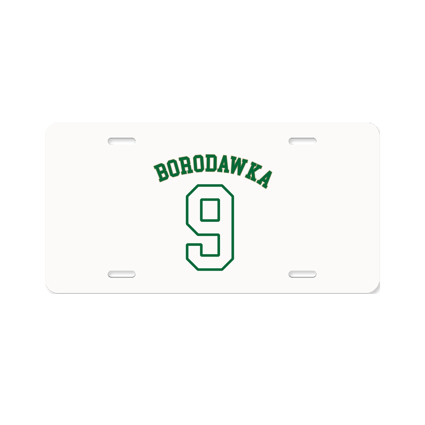 License Plate — Shirsey Arch in Classic
