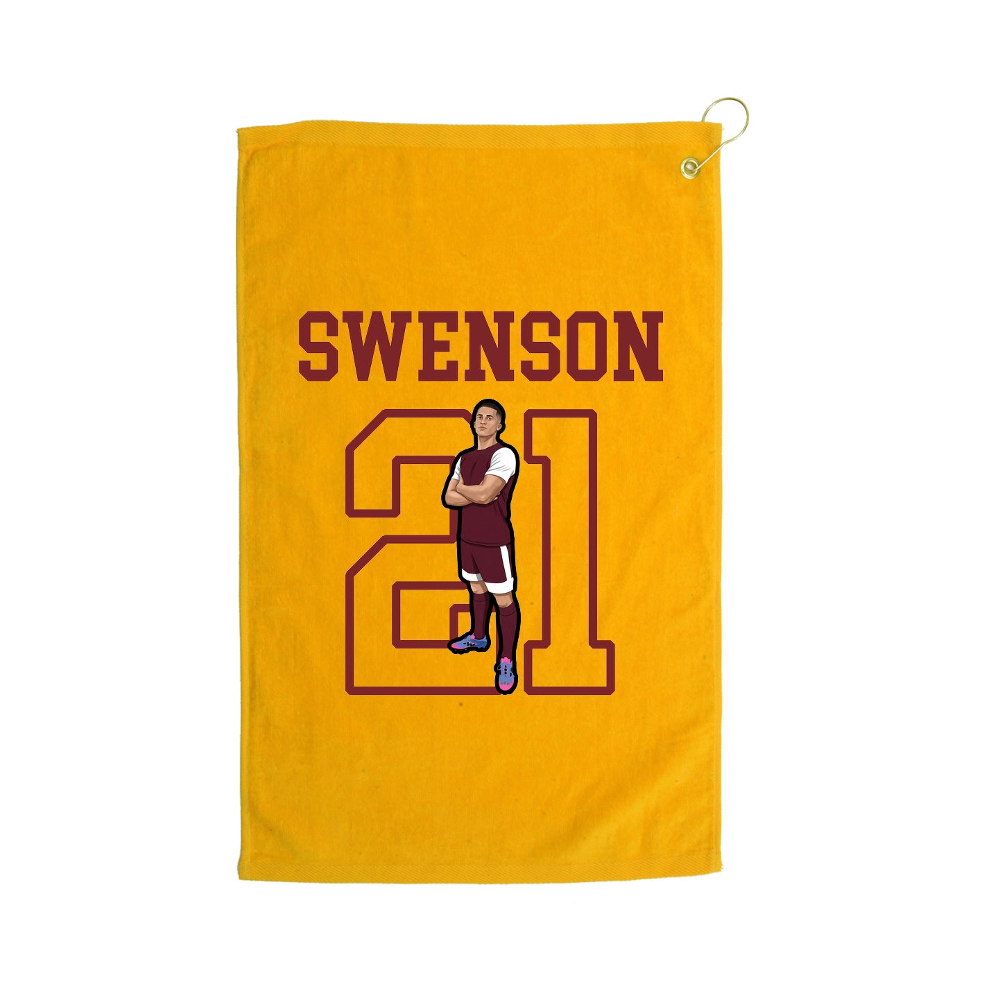 Golf Towel — Shirsey in Gold