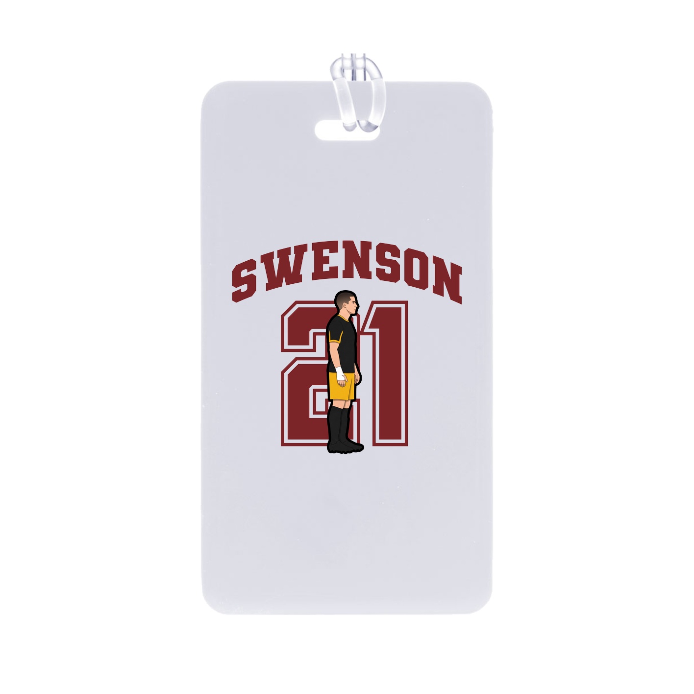 Bag Tag — Number in Classic