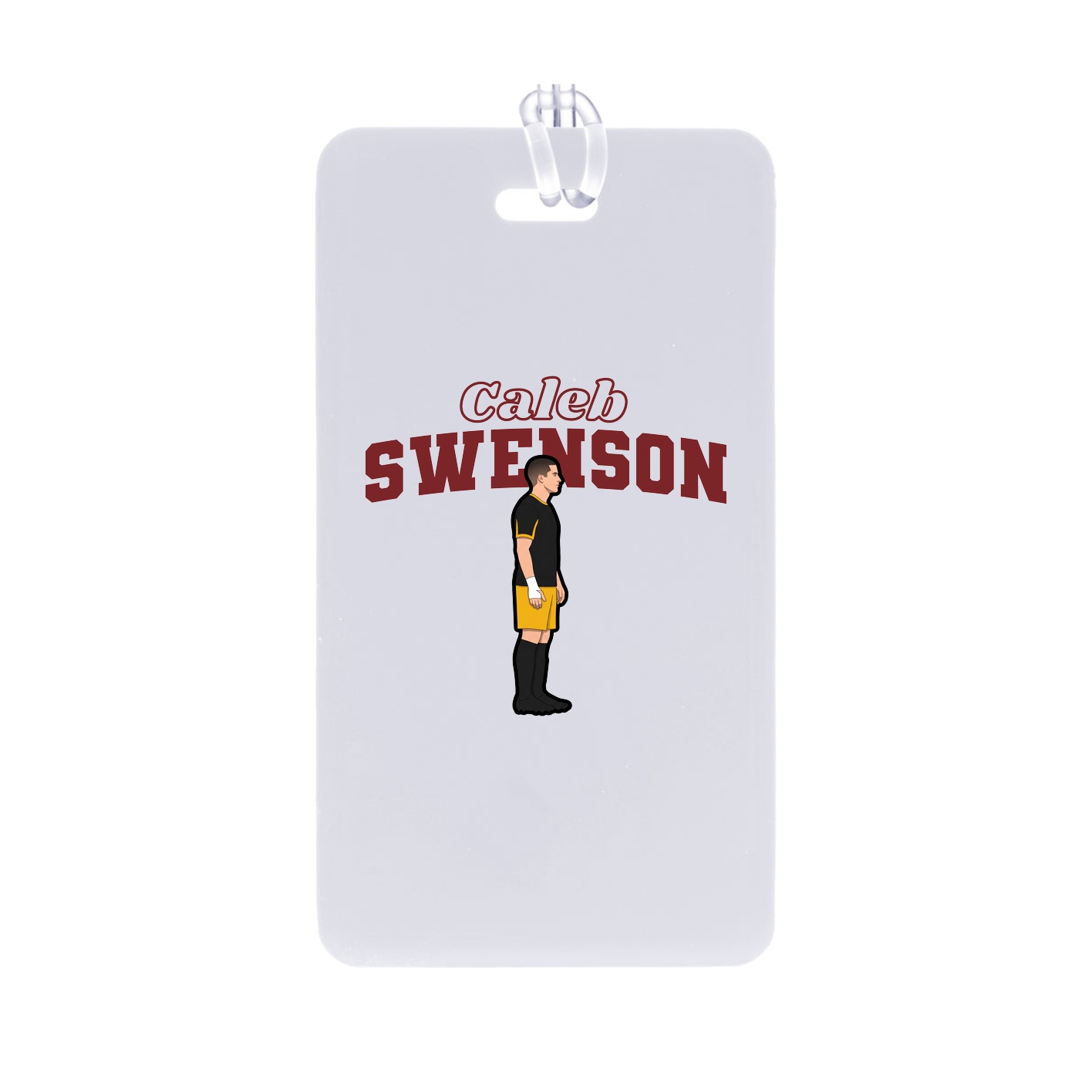 Bag Tag — Name Arch in Classic