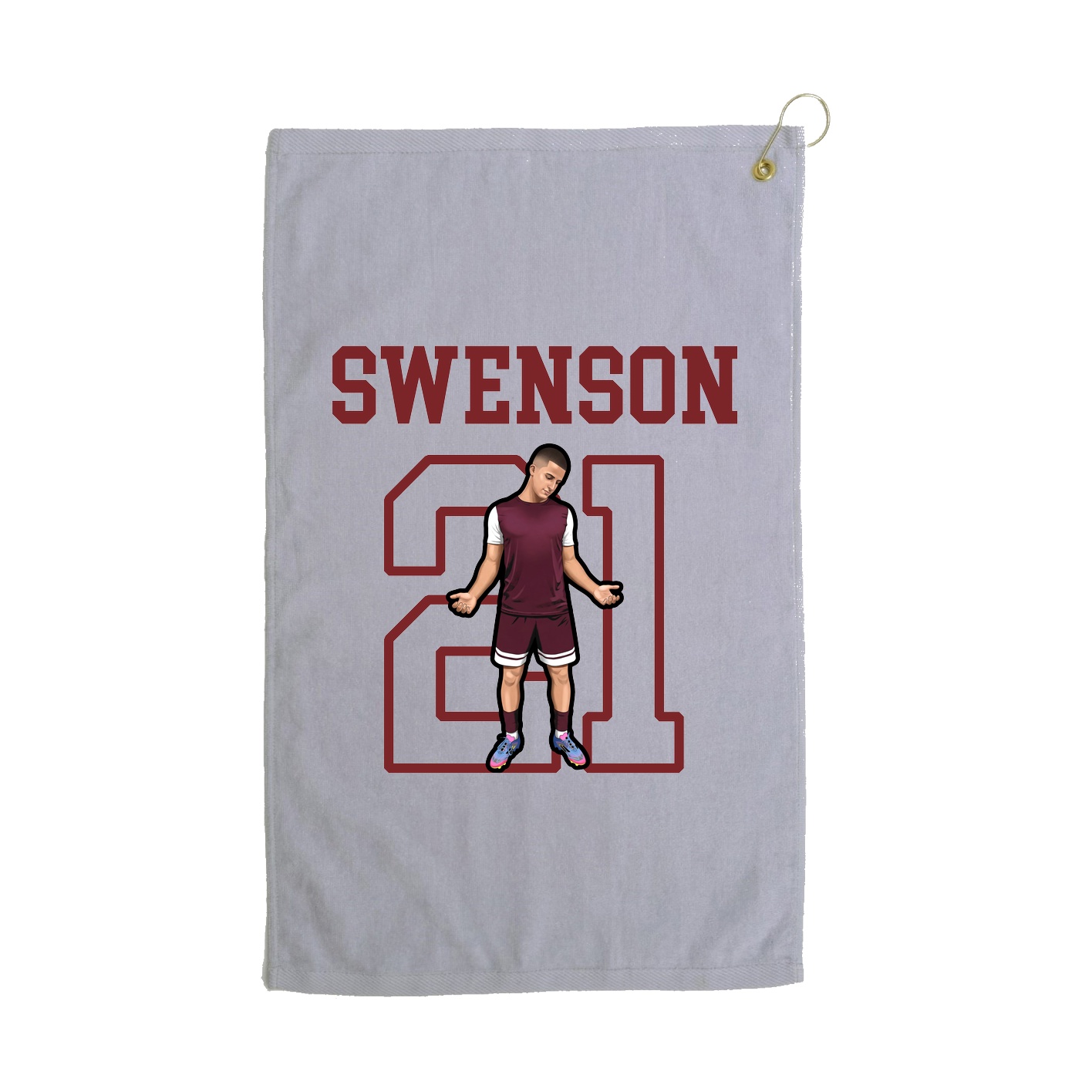Golf Towel — Shirsey in Grey
