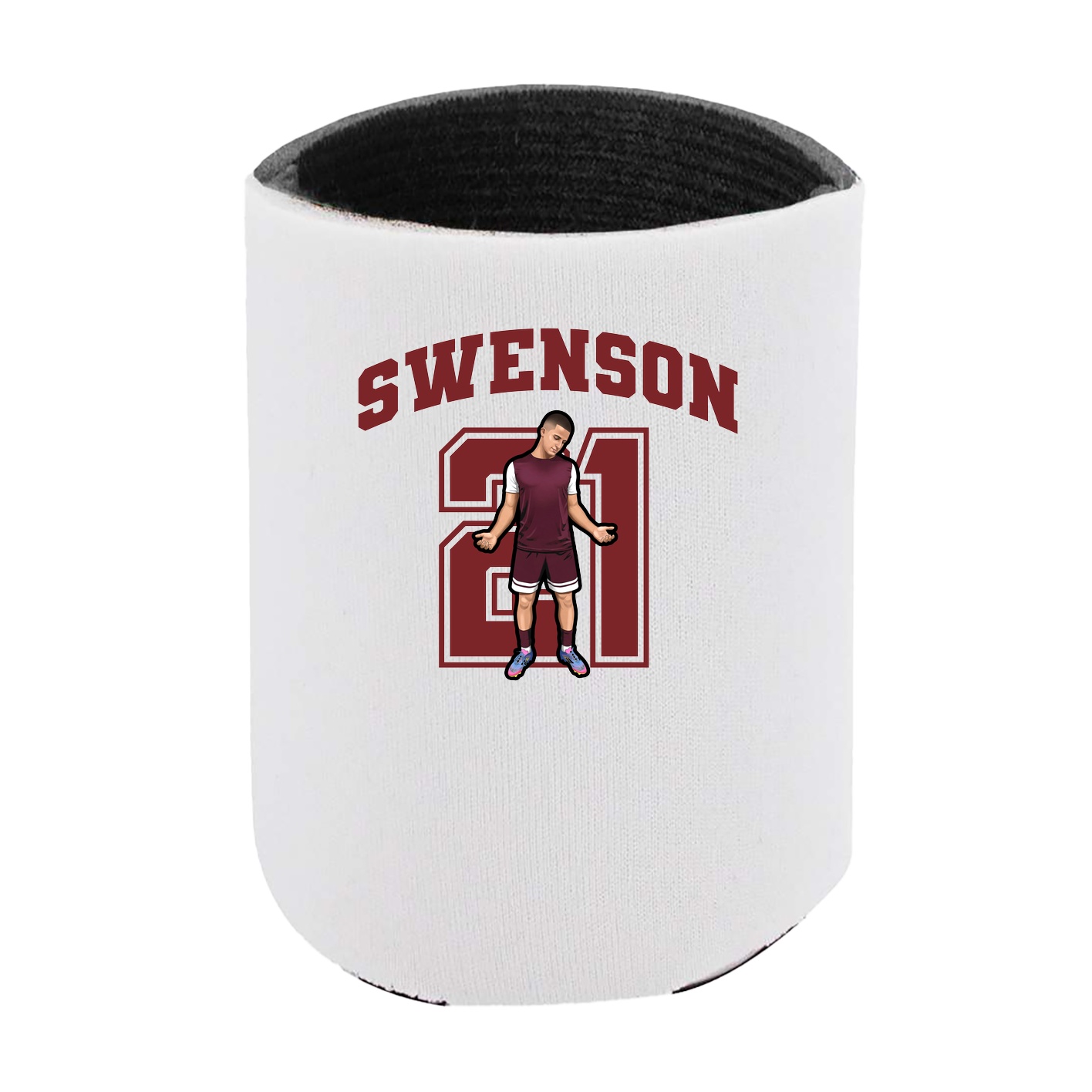 Can Holder — Number in White