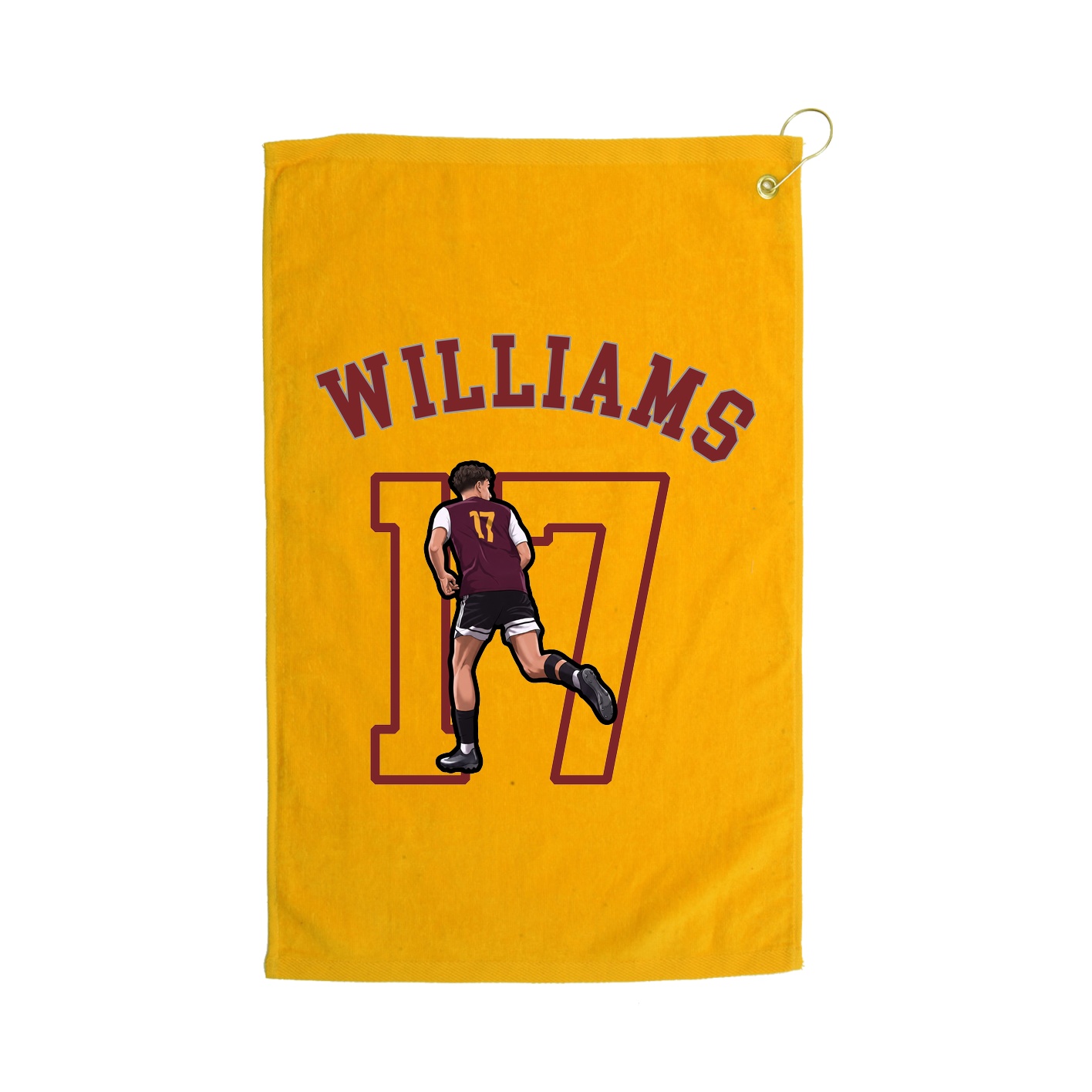 Golf Towel — Shirsey Arch in Gold