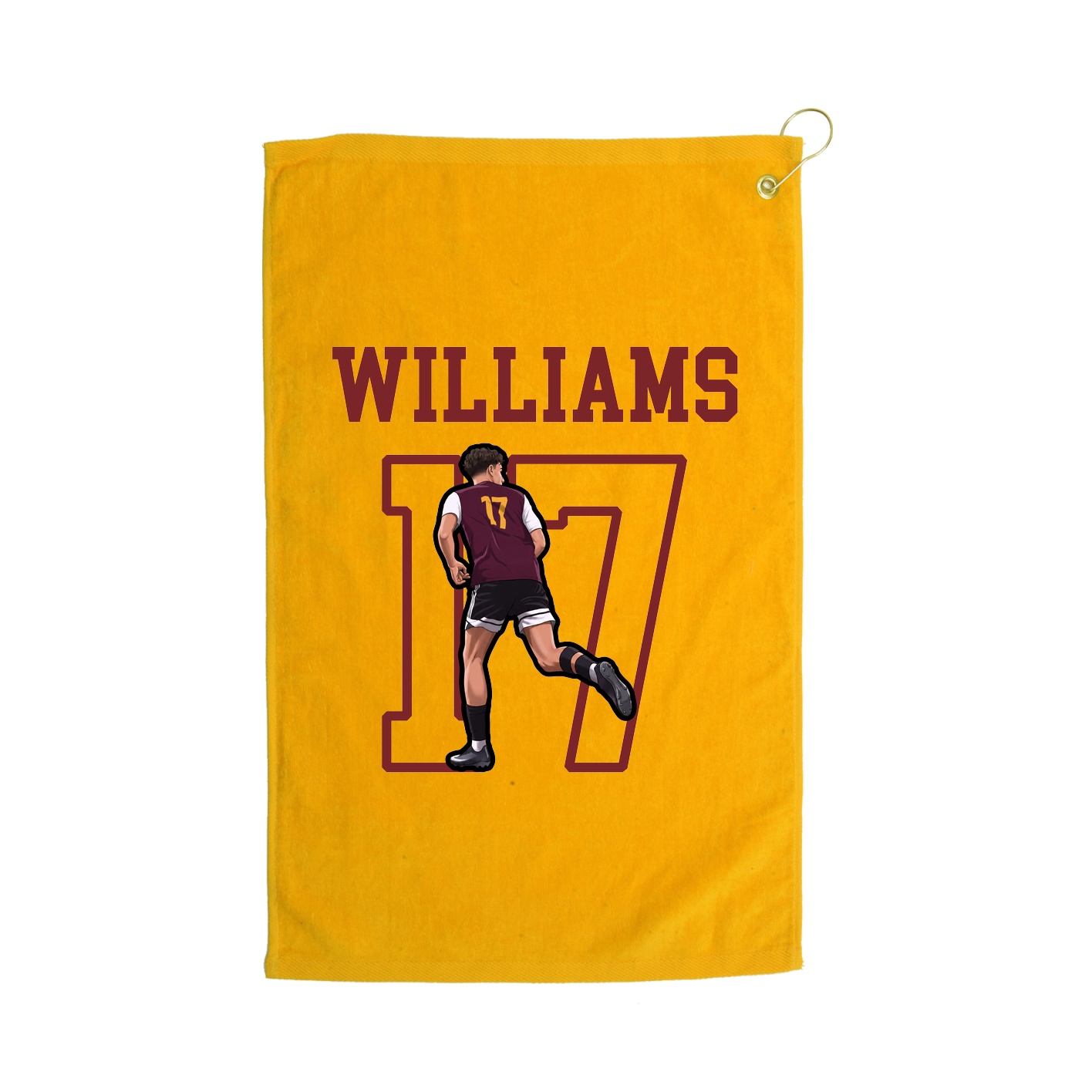 Golf Towel — Shirsey in Gold