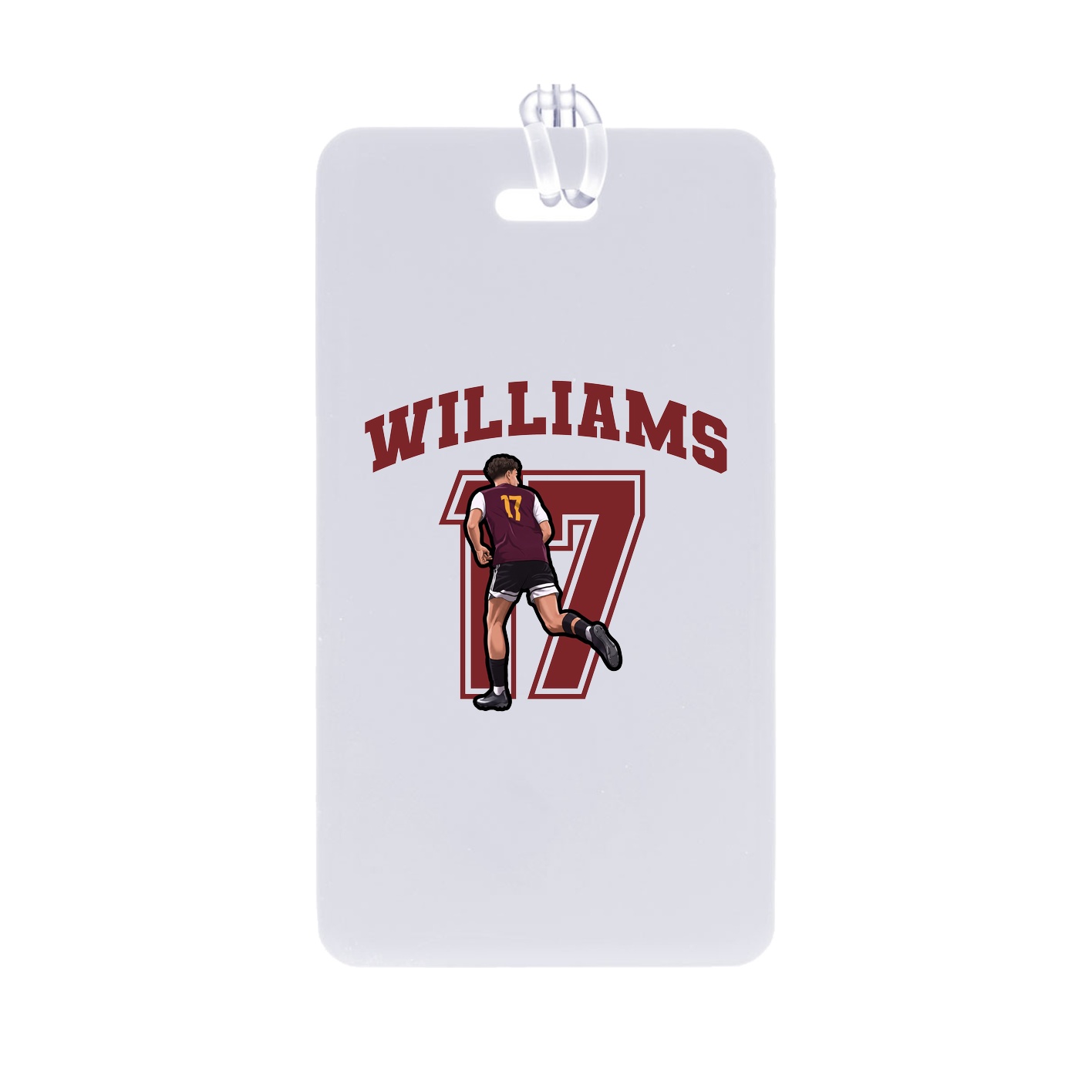 Bag Tag — Number in Classic