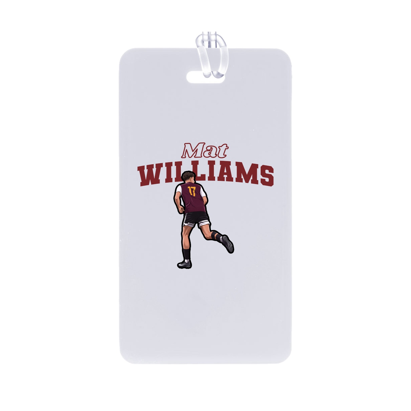 Bag Tag — Name Arch in Classic