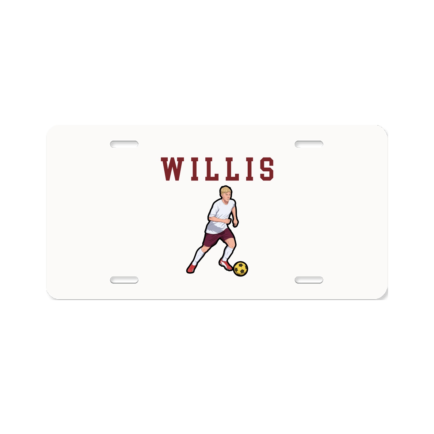 License Plate — Shirsey in Classic