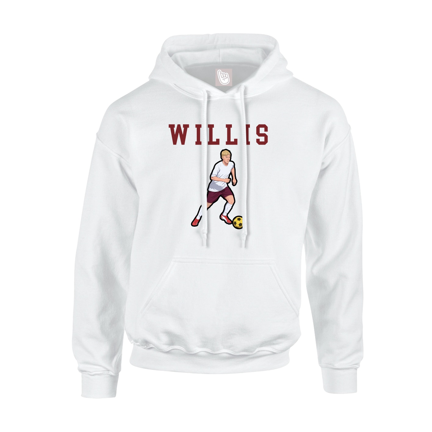 Youth Hoodie — Shirsey in White