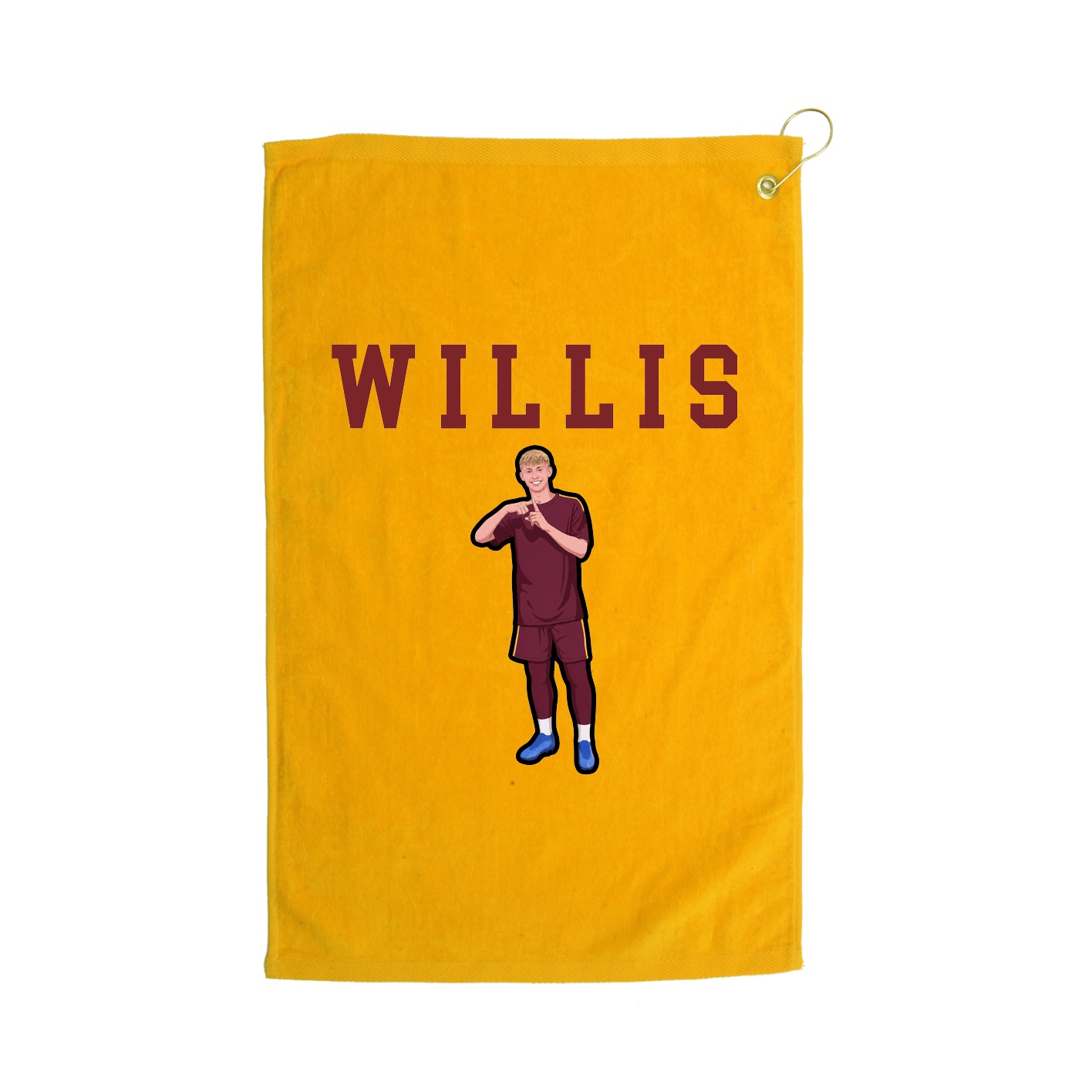 Golf Towel — Shirsey in Gold