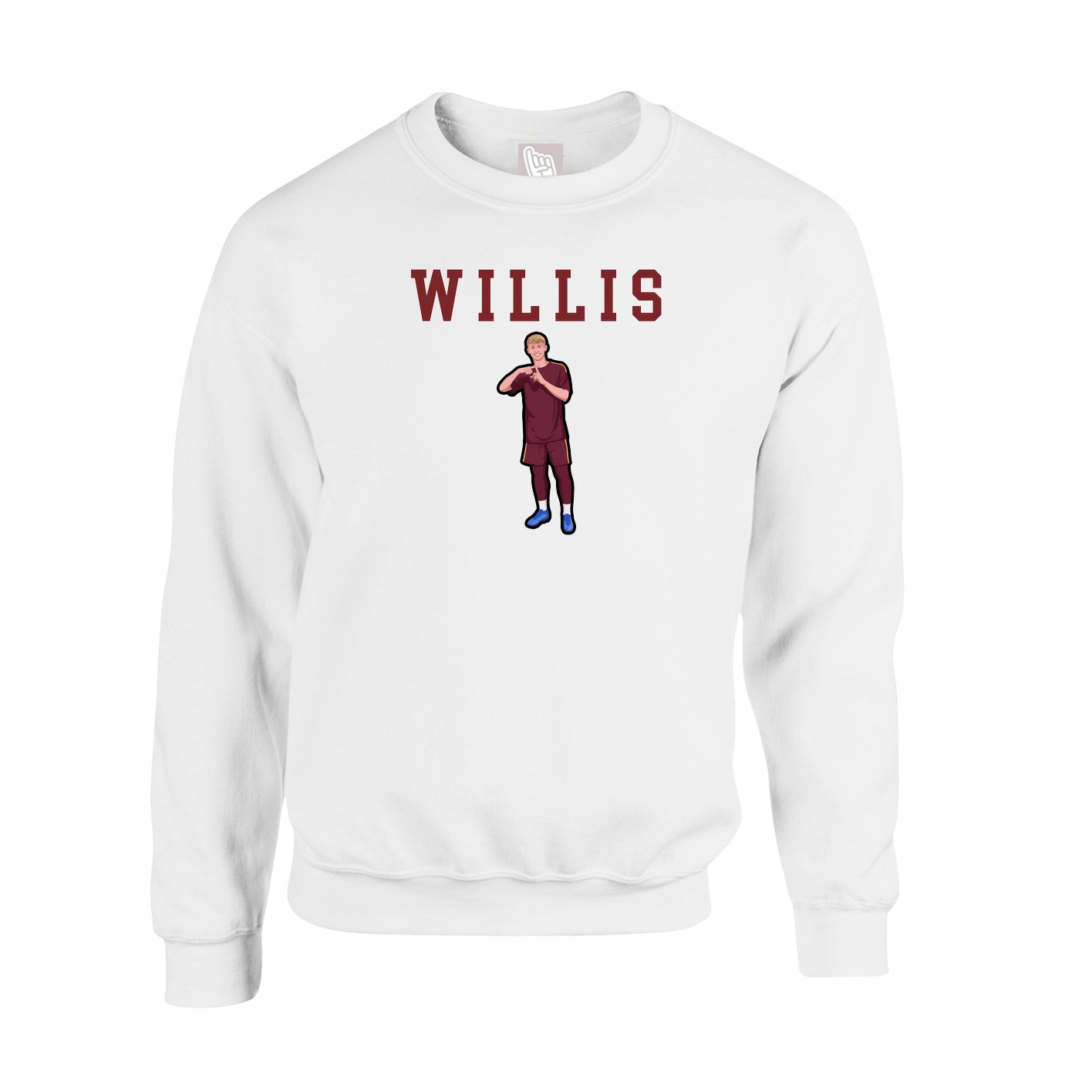 Fleece Crew — Shirsey in White