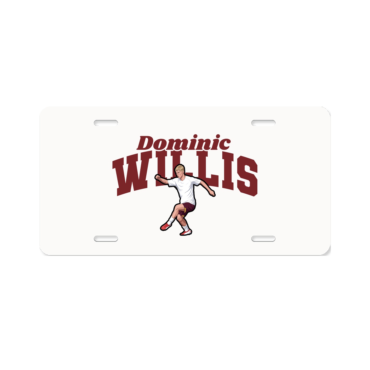 License Plate — Signature Arch in Classic